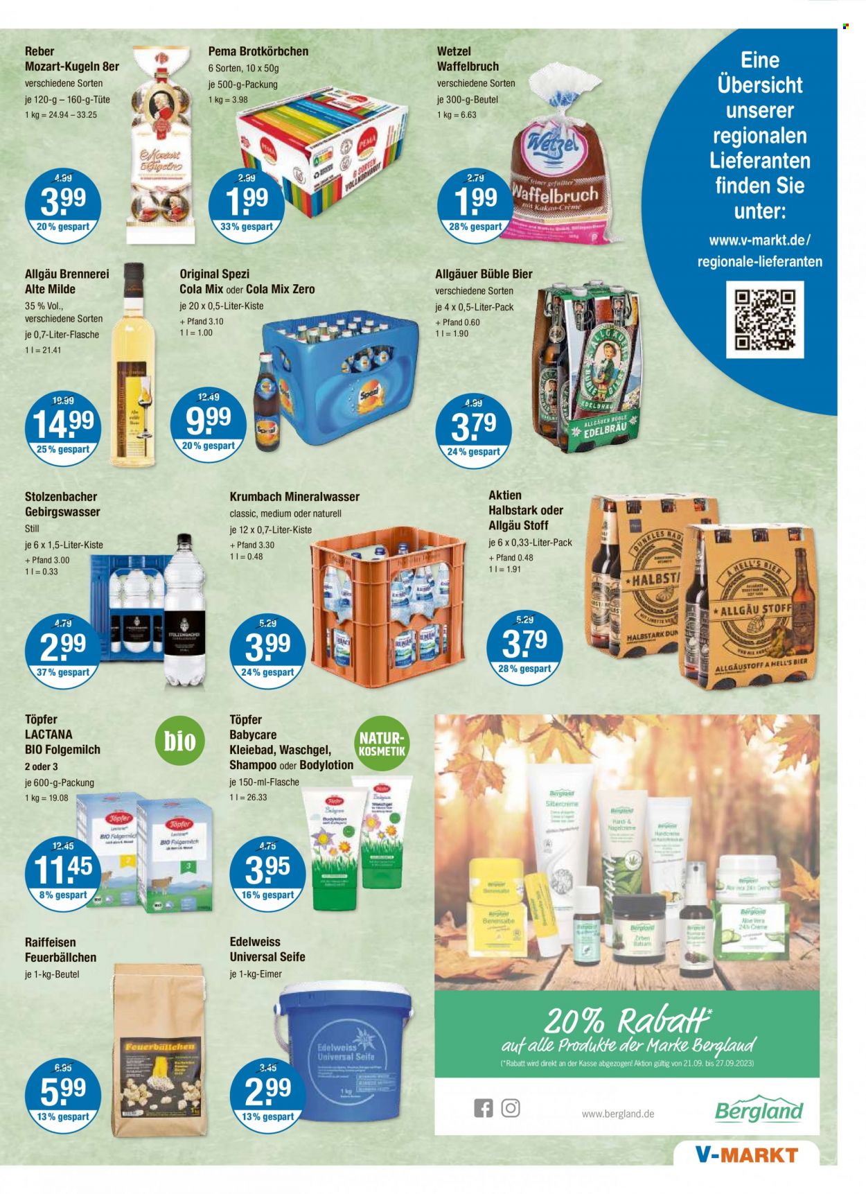 V-Markt Prospekte  - 21.09.2023 - 27.09.2023. Seite 13