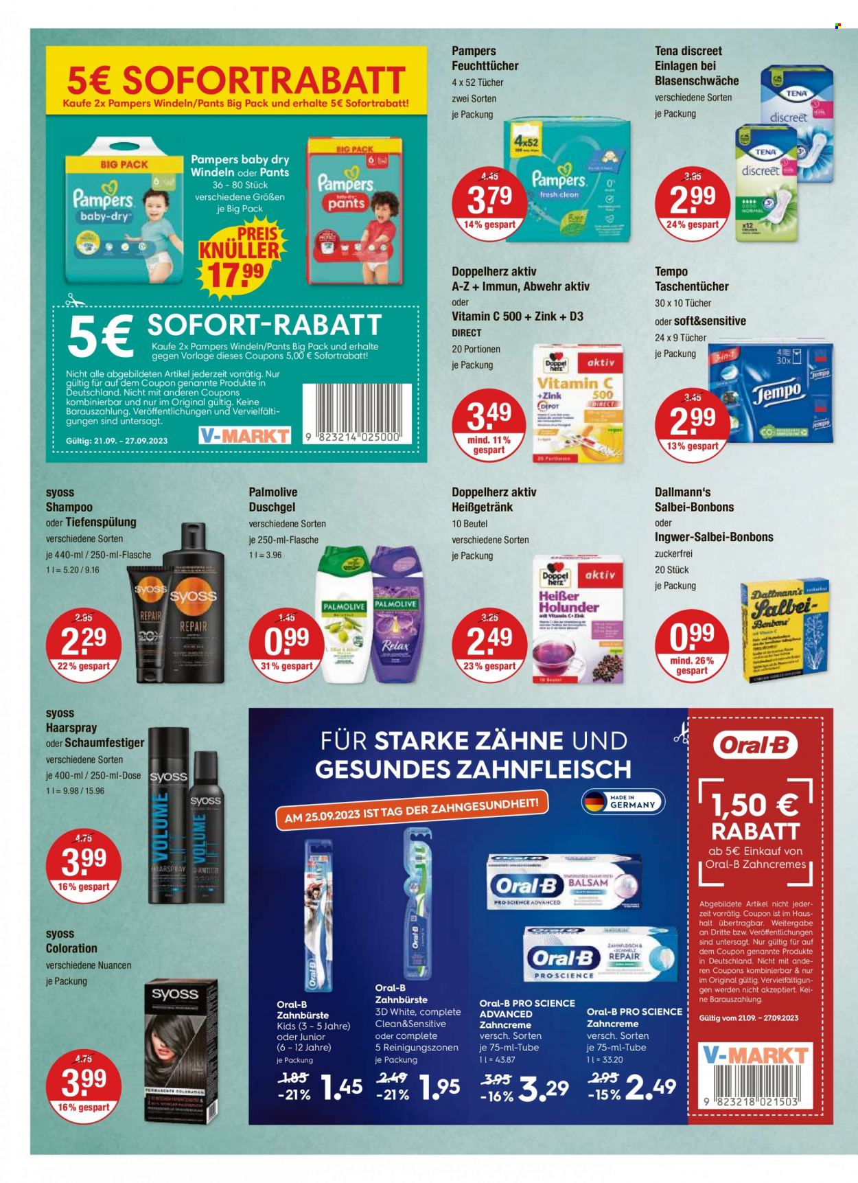 V-Markt Prospekte  - 21.09.2023 - 27.09.2023. Seite 14