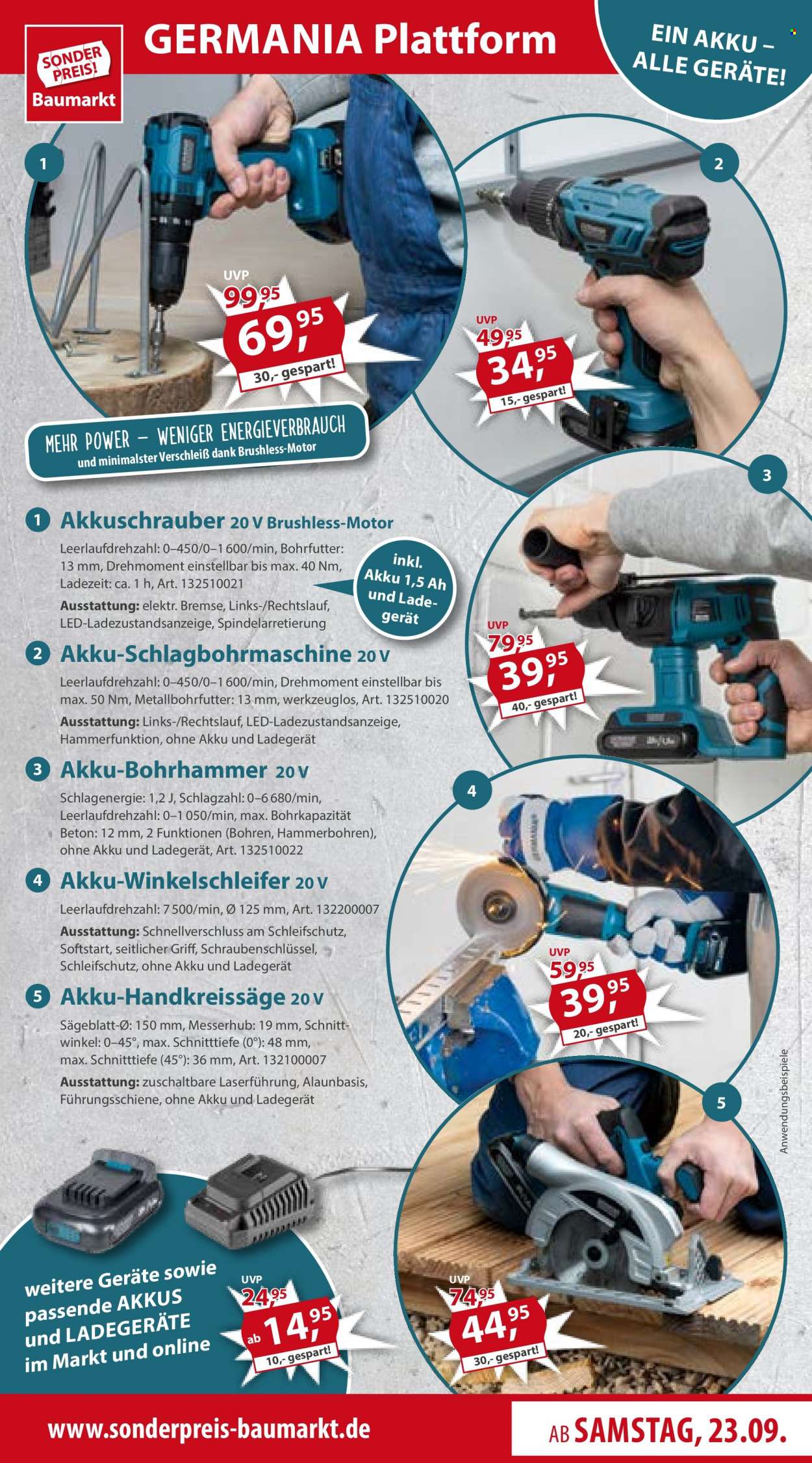 Sonderpreis-Baumarkt Prospekte  - 23.09.2023 - 29.09.2023. Seite 11