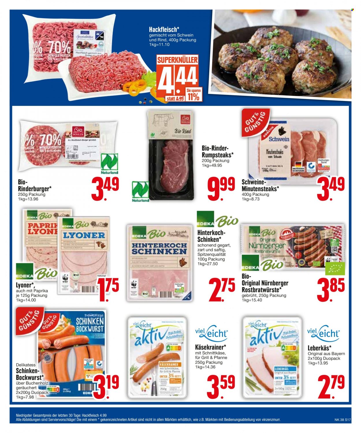 Edeka Prospekte  - 18.09.2023 - 23.09.2023. Seite 17