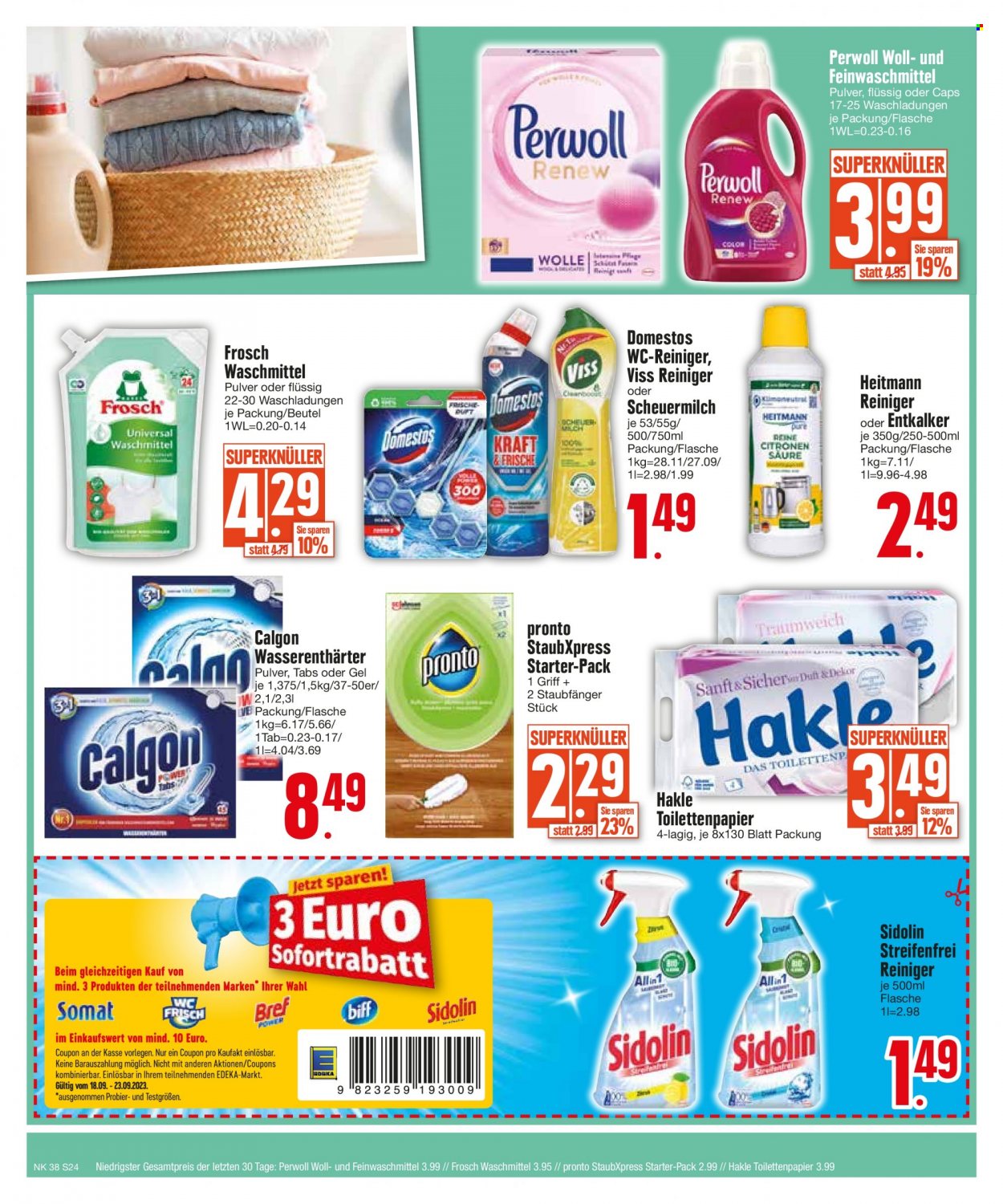 Edeka Prospekte  - 18.09.2023 - 23.09.2023. Seite 24