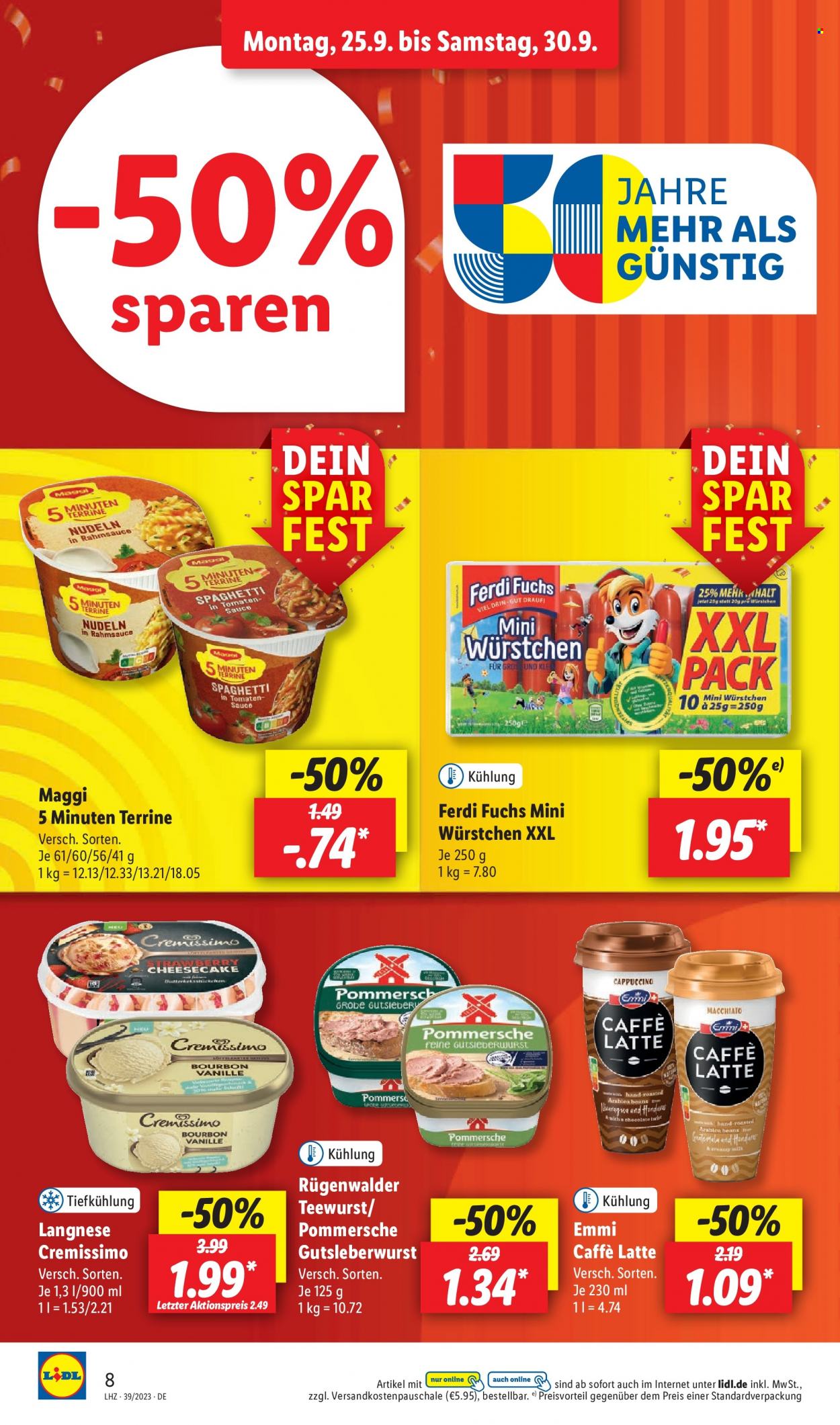 Lidl Prospekte  - 25.09.2023 - 30.09.2023. Seite 8