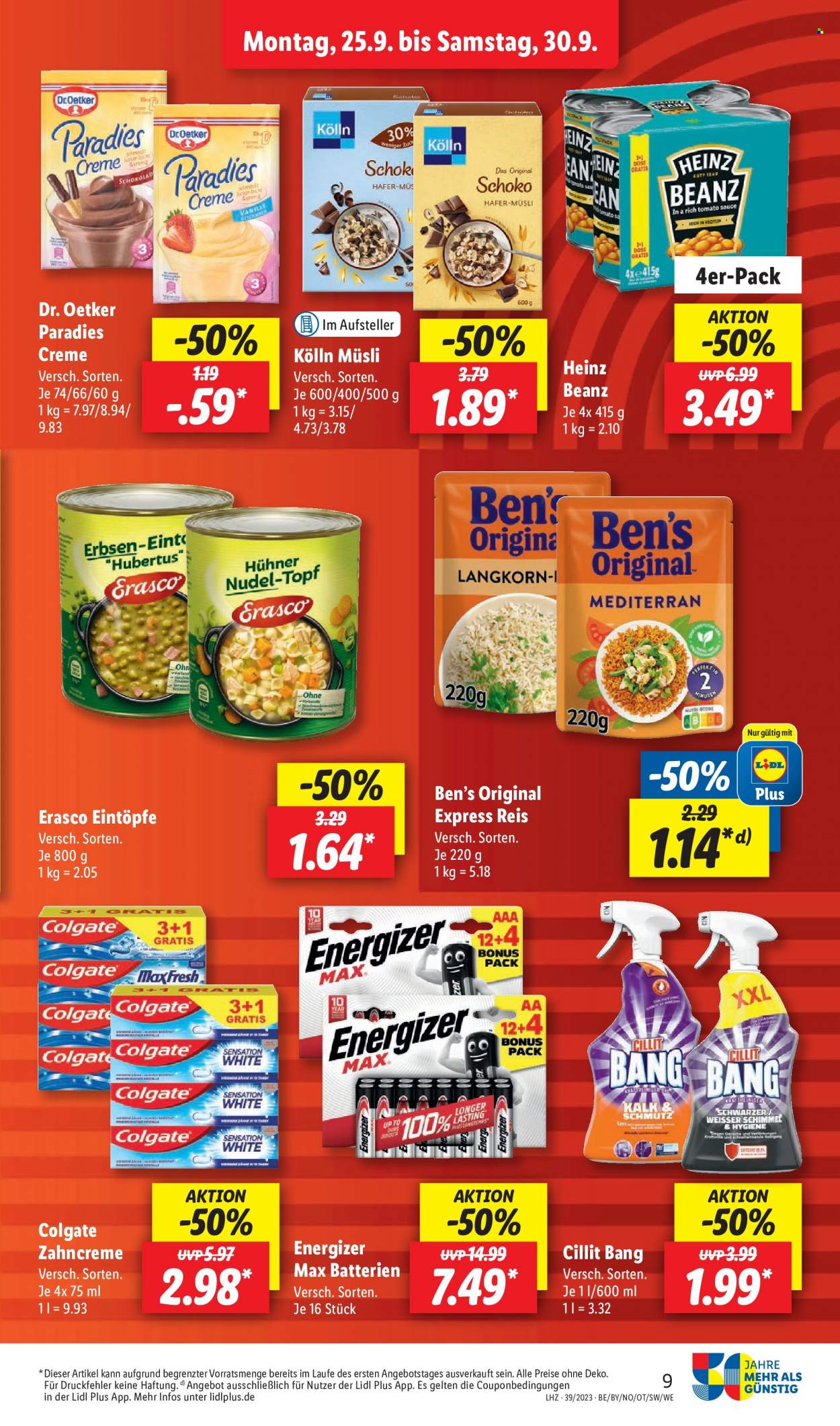 Lidl Prospekte  - 25.09.2023 - 30.09.2023. Seite 9