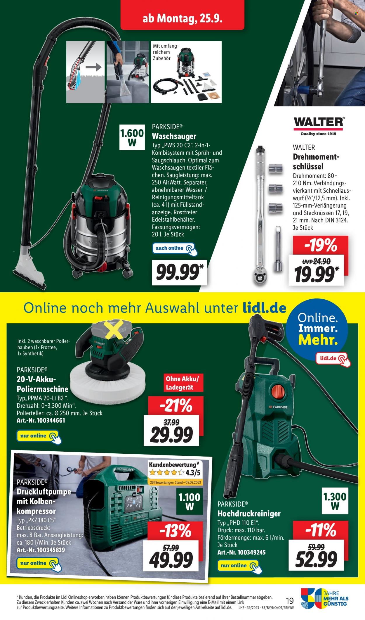 Lidl Prospekte  - 25.09.2023 - 30.09.2023. Seite 27