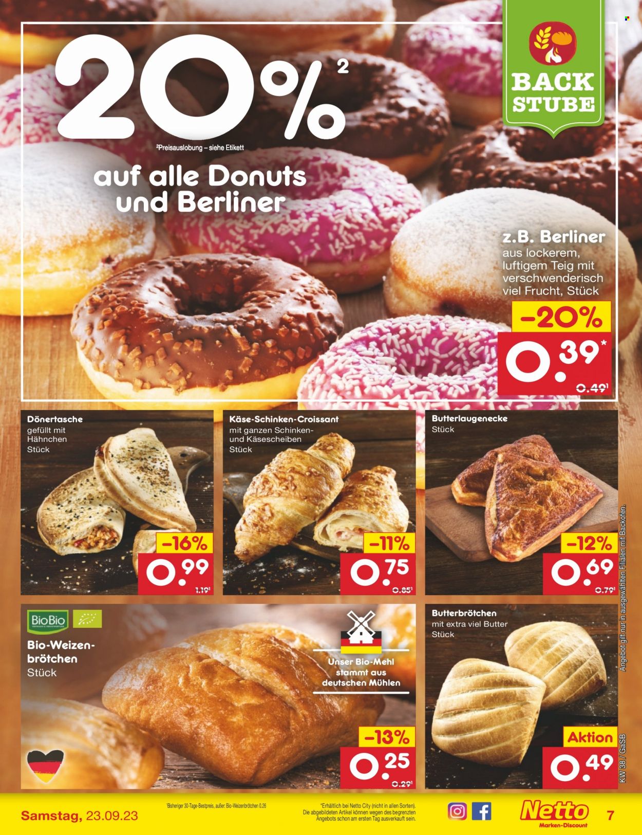 Netto Marken-Discount Prospekte  - 18.09.2023 - 23.09.2023. Seite 9