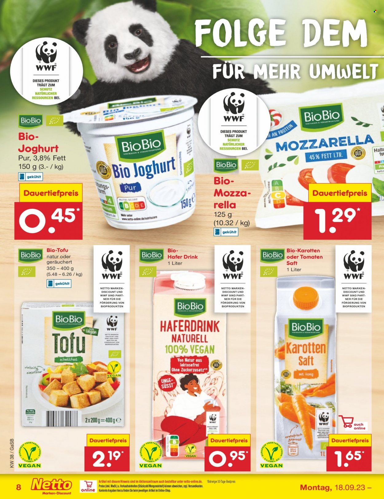 Netto Marken-Discount Prospekte  - 18.09.2023 - 23.09.2023. Seite 10