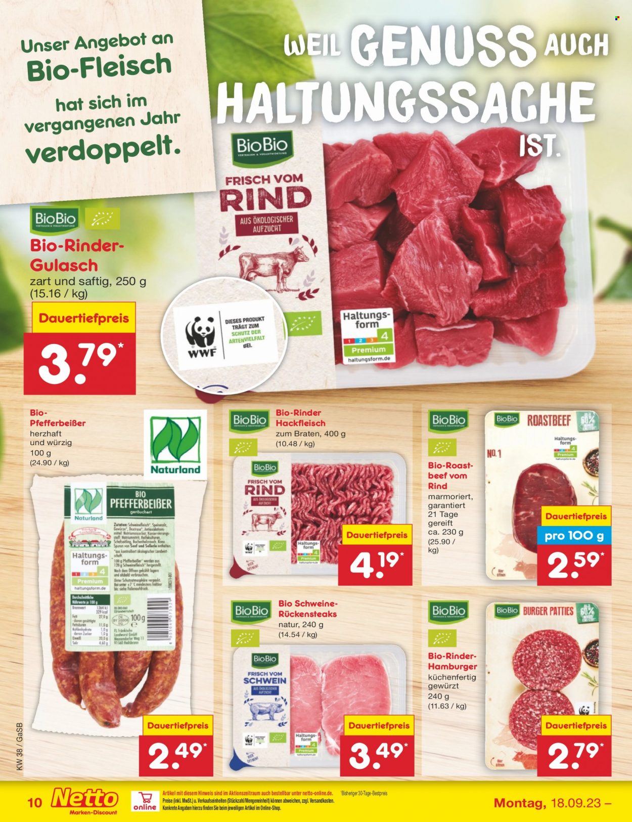 Netto Marken-Discount Prospekte  - 18.09.2023 - 23.09.2023. Seite 14