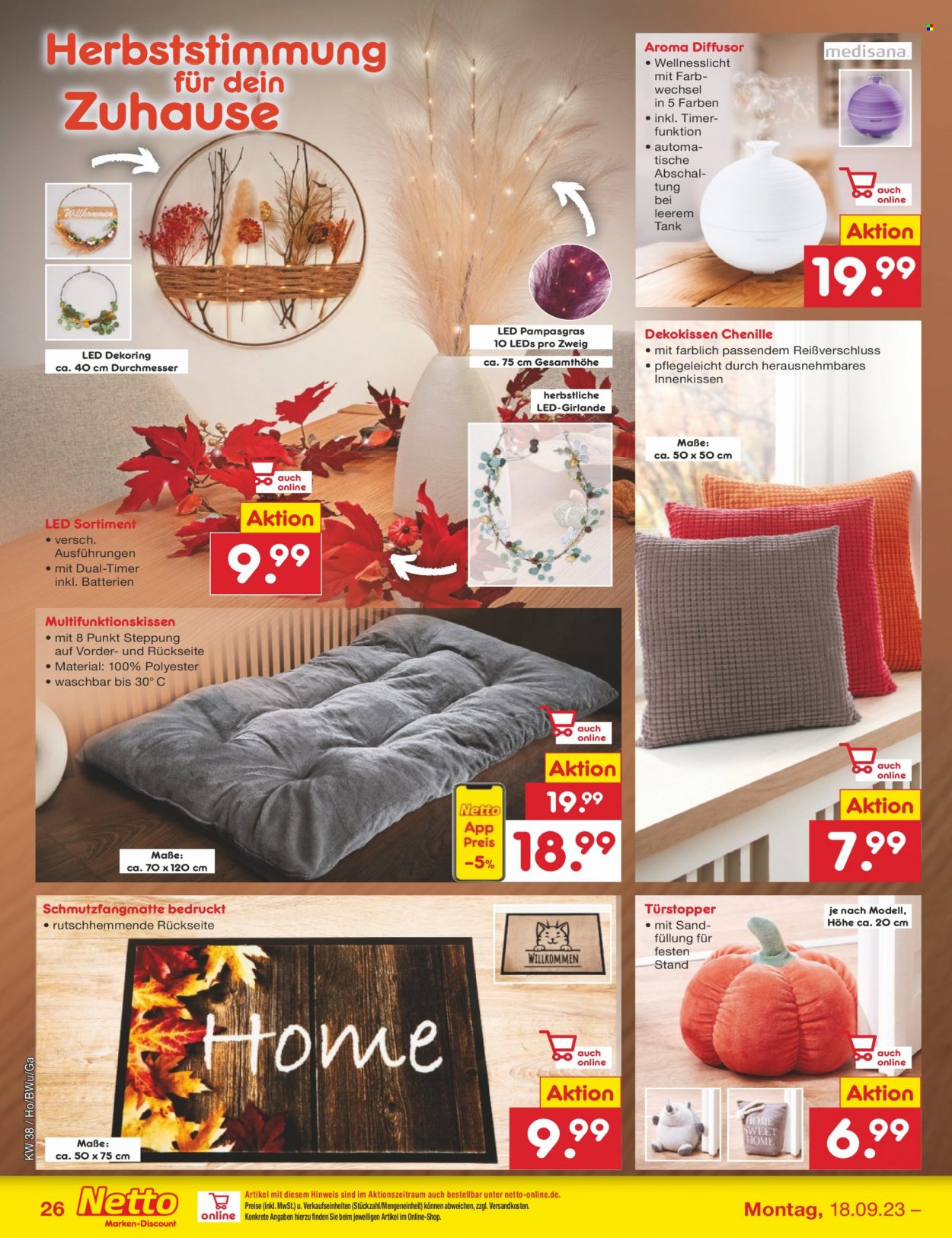 Netto Marken-Discount Prospekte  - 18.09.2023 - 23.09.2023. Seite 32