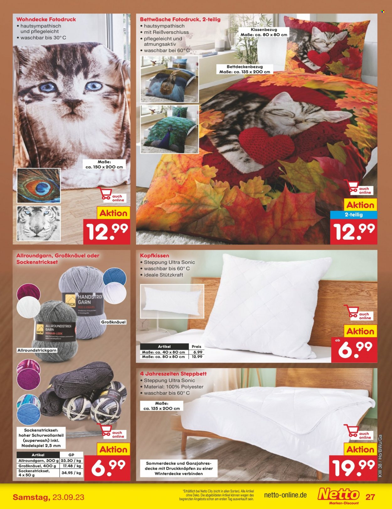 Netto Marken-Discount Prospekte  - 18.09.2023 - 23.09.2023. Seite 33