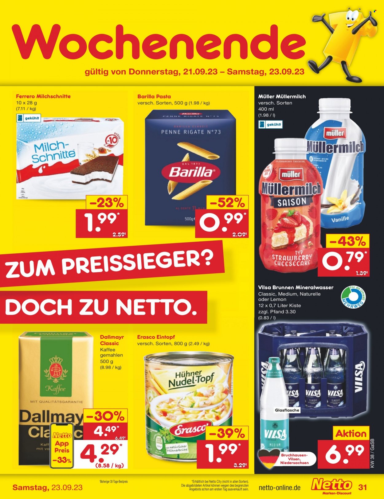 Netto Marken-Discount Prospekte  - 18.09.2023 - 23.09.2023. Seite 37