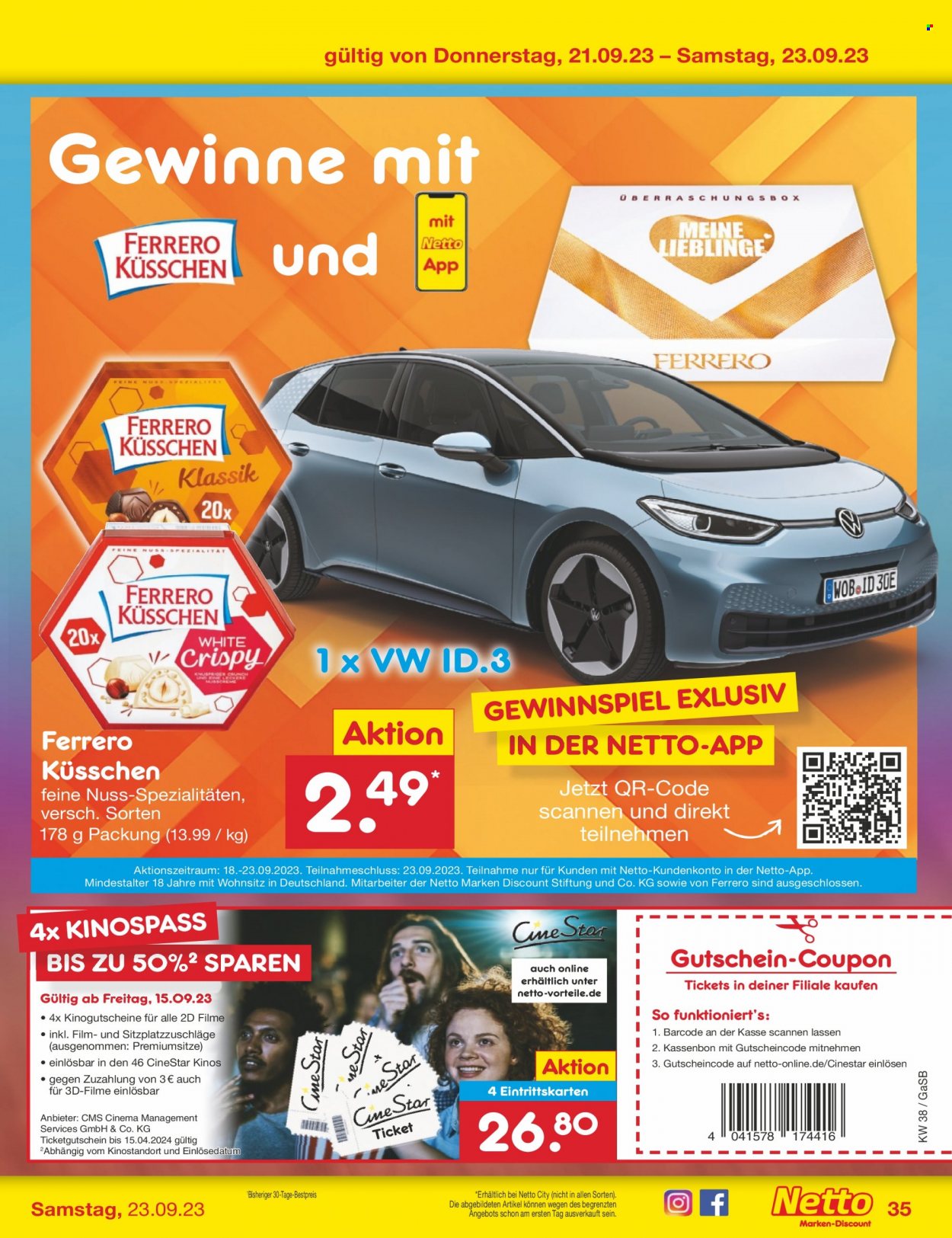 Netto Marken-Discount Prospekte  - 18.09.2023 - 23.09.2023. Seite 41