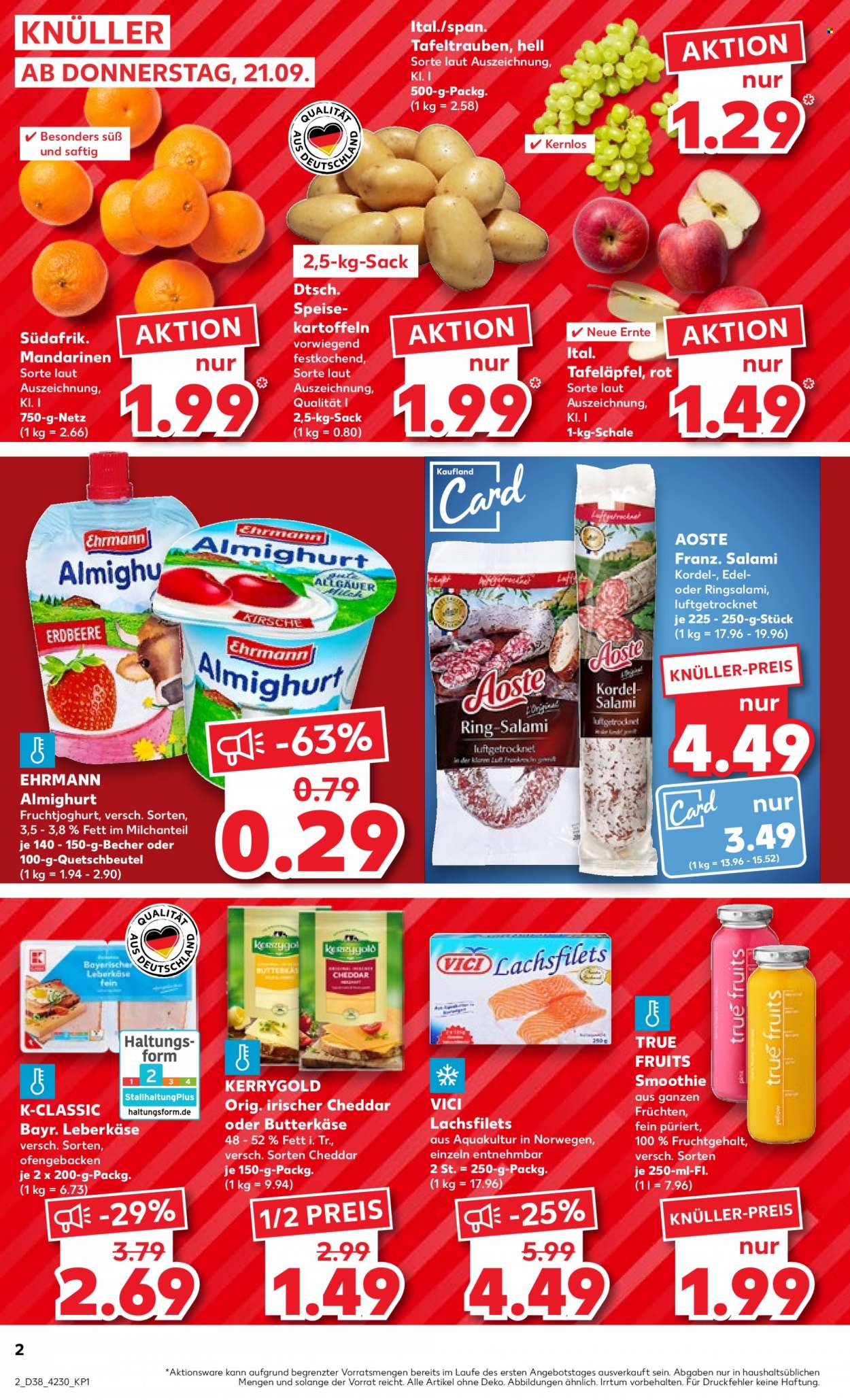 Kaufland Prospekte  - 21.09.2023 - 27.09.2023. Seite 2