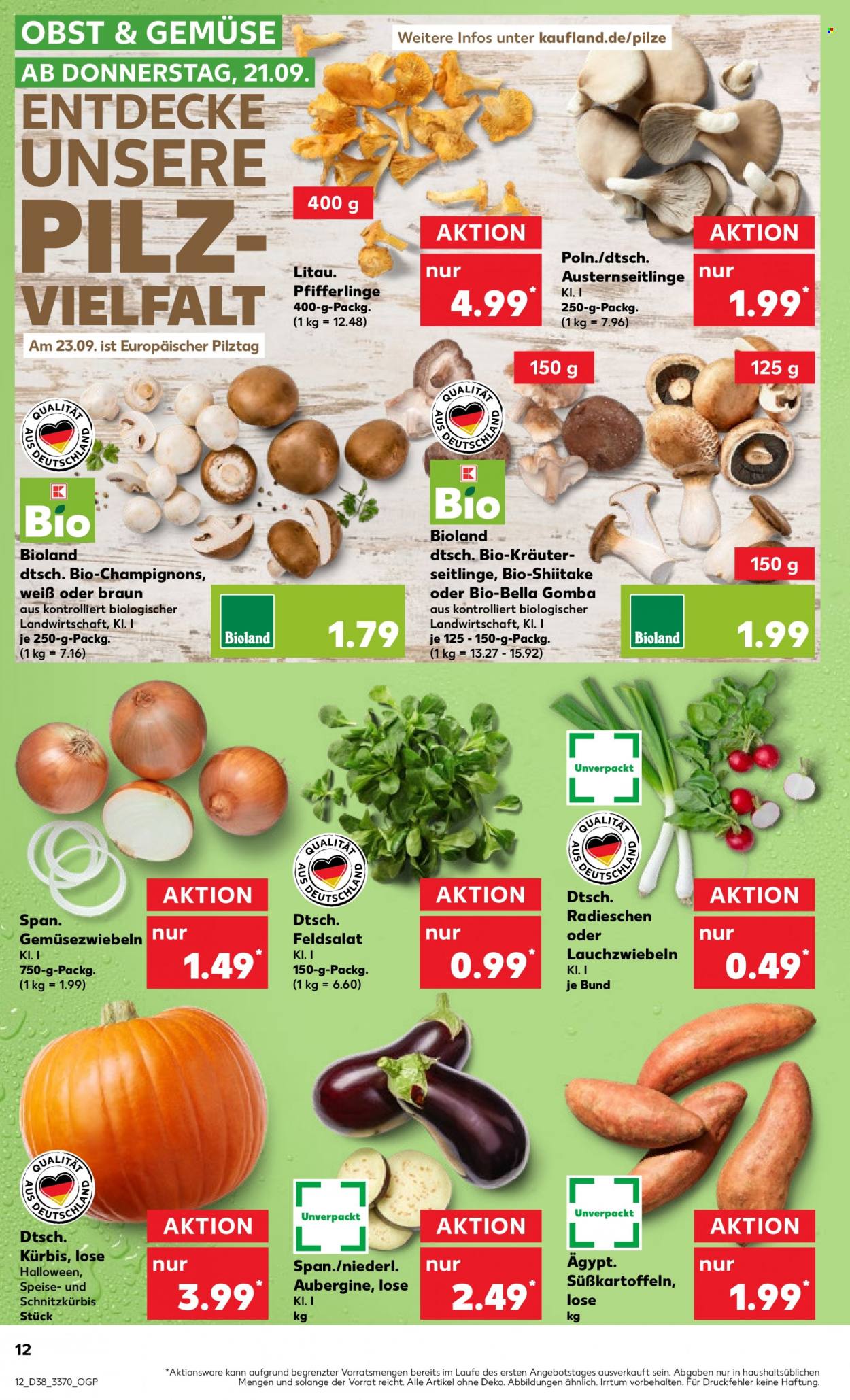 Kaufland Prospekte  - 21.09.2023 - 27.09.2023. Seite 12