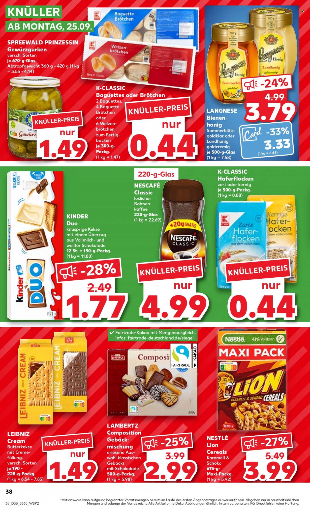 Kaufland Prospekte  - 21.09.2023 - 27.09.2023. Seite 38