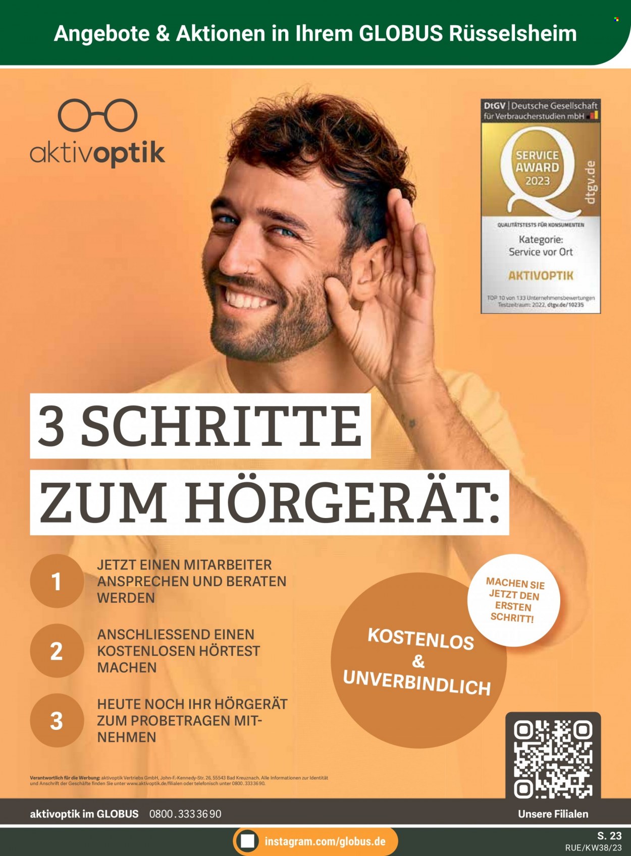 Globus Prospekte  - 18.09.2023 - 23.09.2023. Seite 29