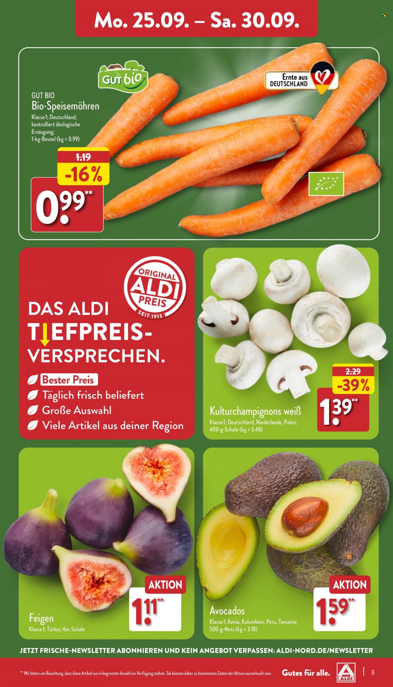 ALDI Nord Prospekte  - 25.09.2023 - 30.09.2023. Seite 3