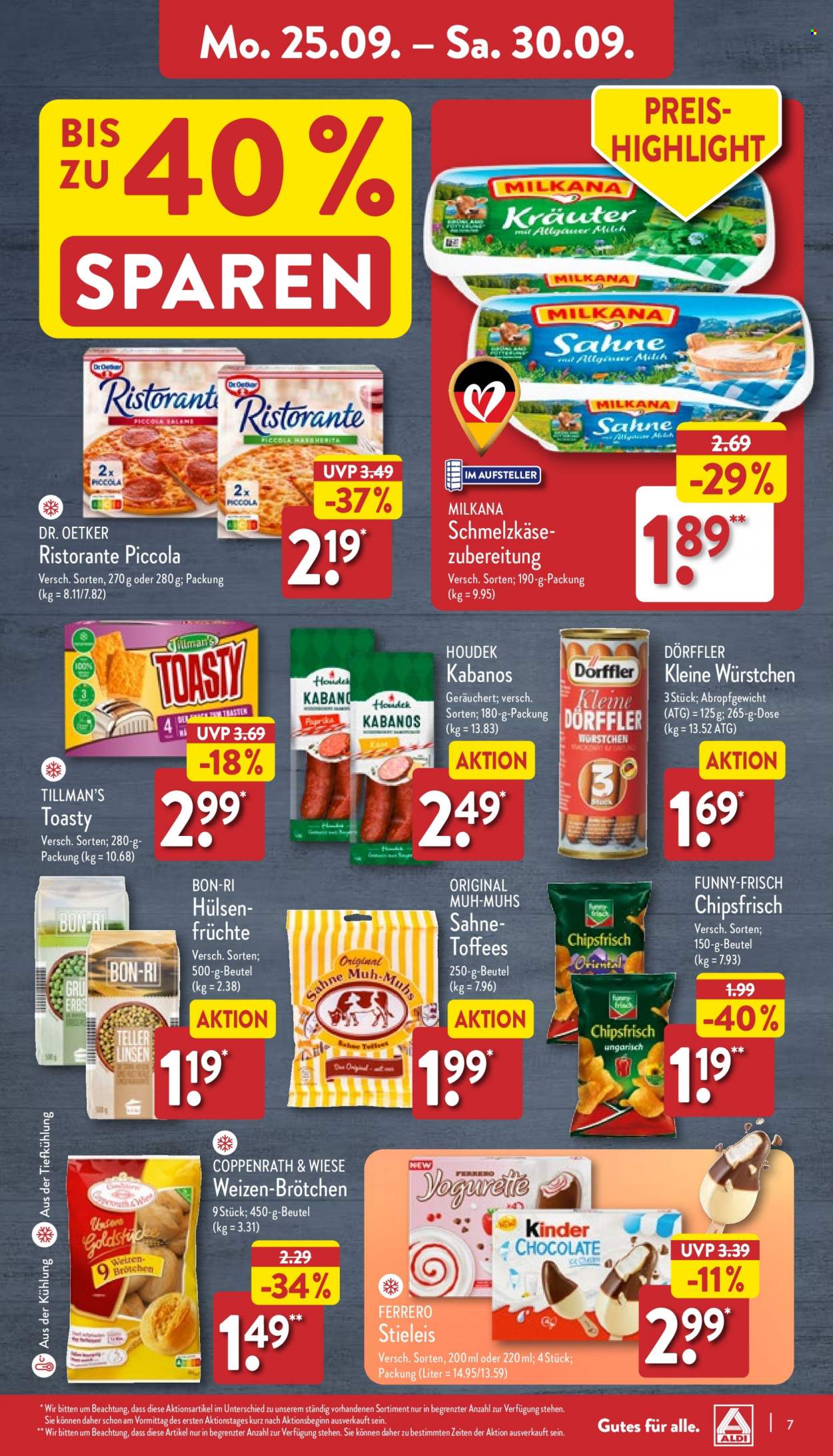 ALDI Nord Prospekte  - 25.09.2023 - 30.09.2023. Seite 7