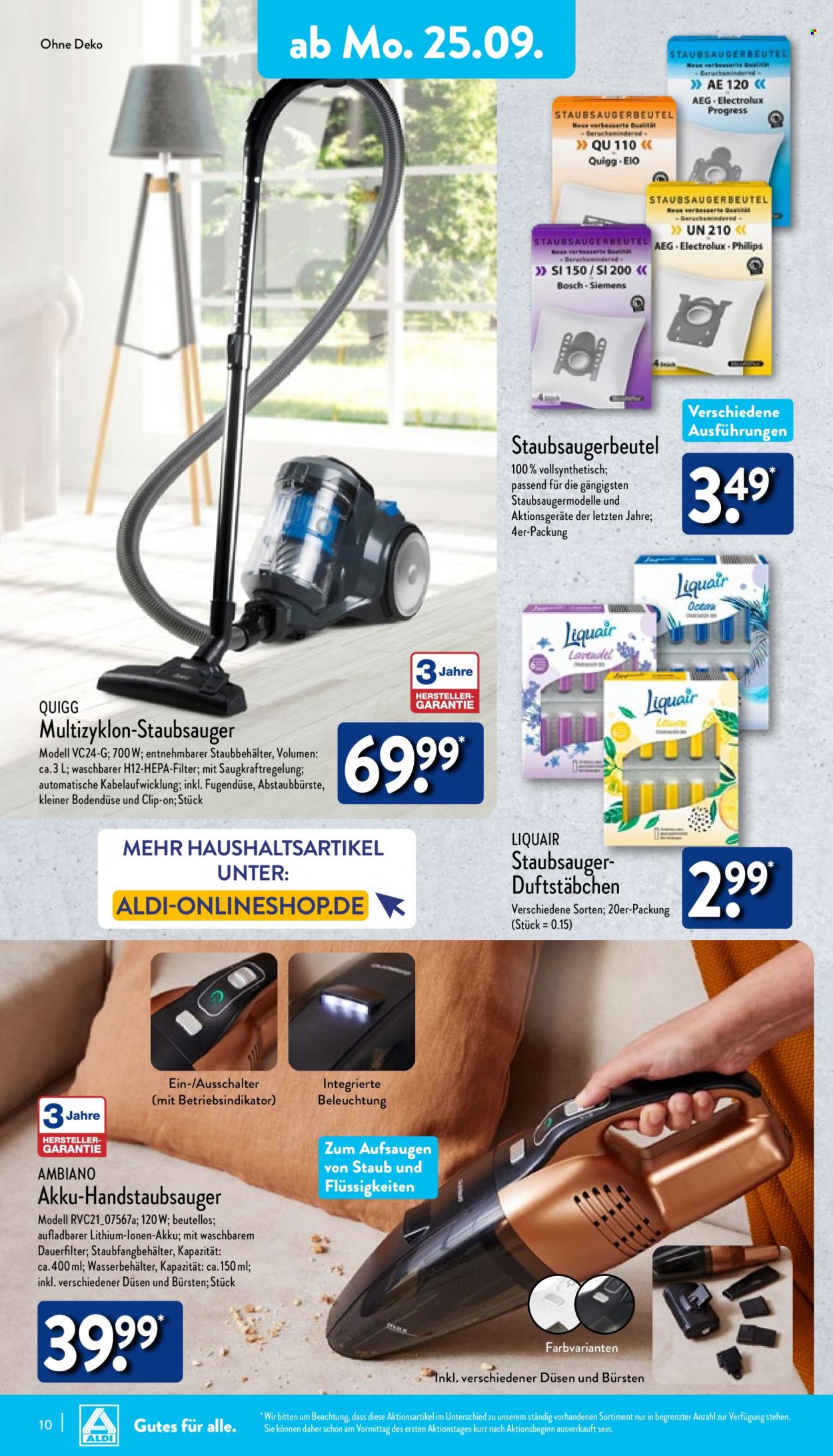 ALDI Nord Prospekte  - 25.09.2023 - 30.09.2023. Seite 10