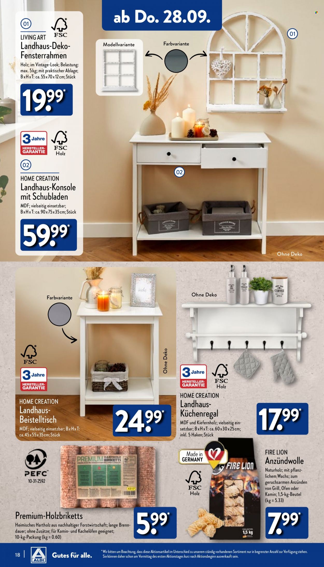 ALDI Nord Prospekte  - 25.09.2023 - 30.09.2023. Seite 18