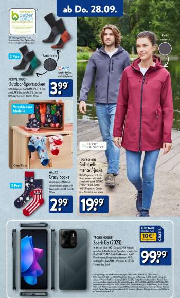 thumbnail - UP2FASHION Softshellmantel/-jacke