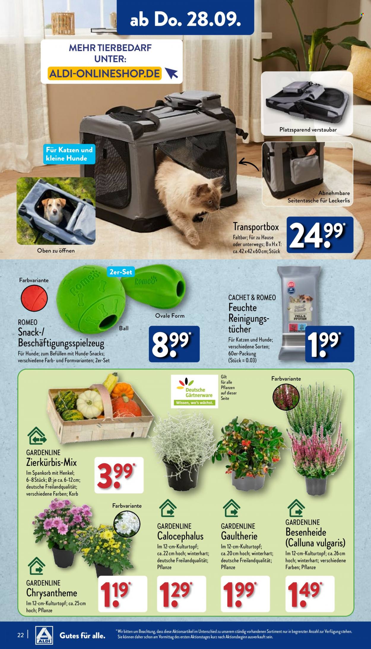 ALDI Nord Prospekte  - 25.09.2023 - 30.09.2023. Seite 22