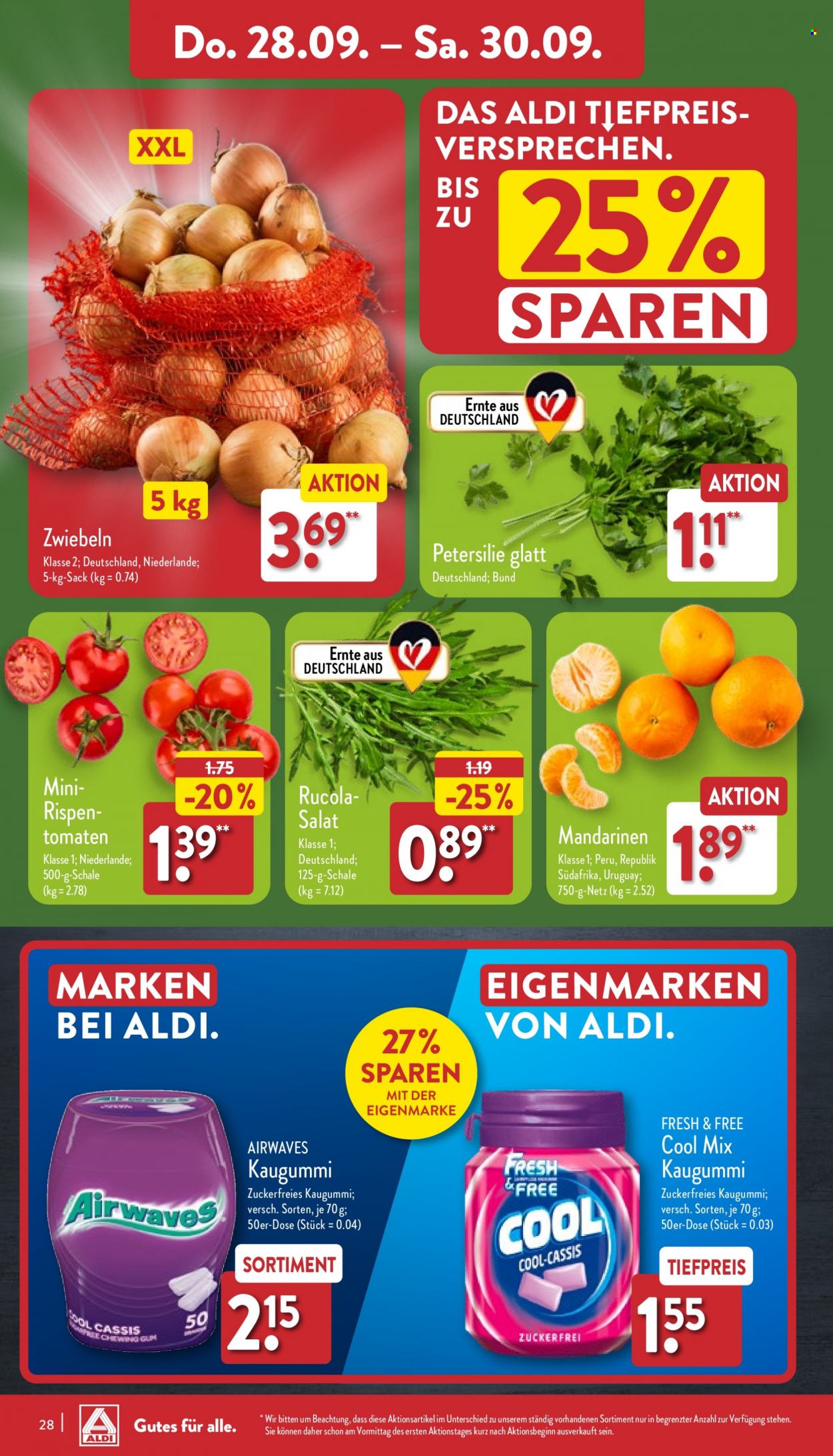 ALDI Nord Prospekte  - 25.09.2023 - 30.09.2023. Seite 28