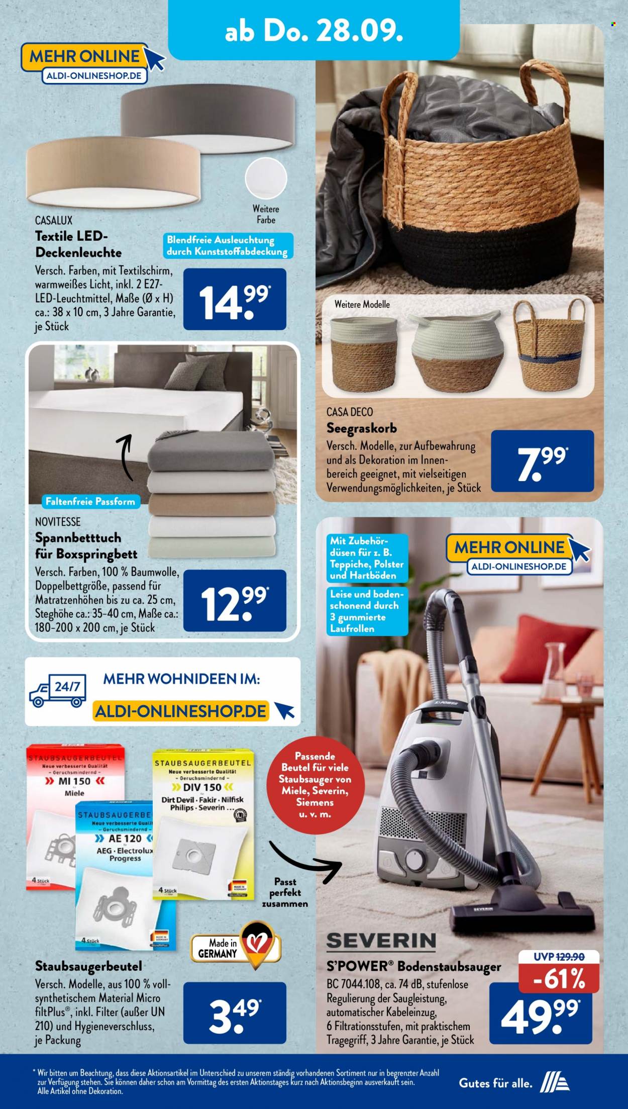 ALDI SÜD Prospekte  - 25.09.2023 - 30.09.2023. Seite 24