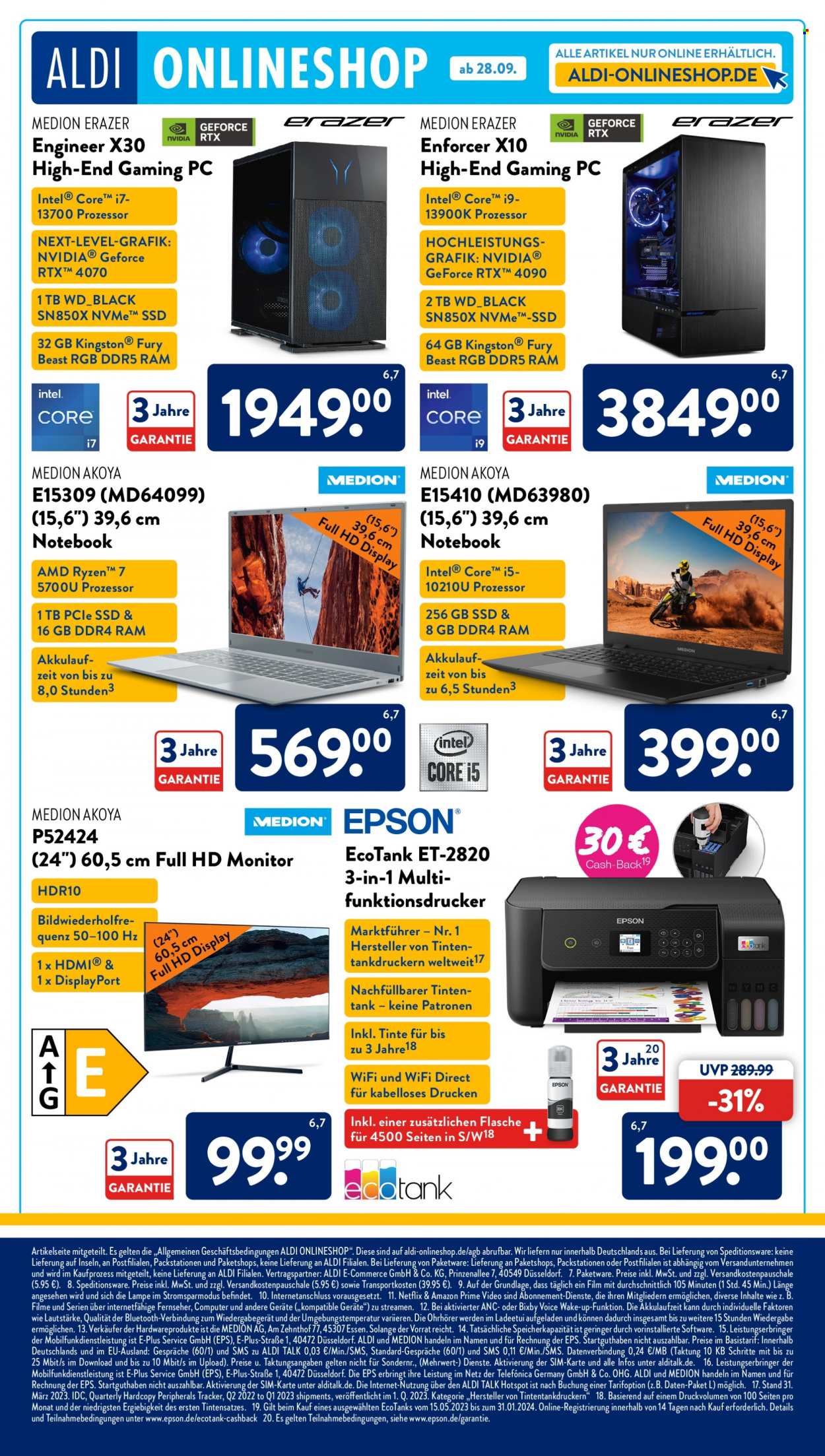 ALDI SÜD Prospekte  - 25.09.2023 - 30.09.2023. Seite 48