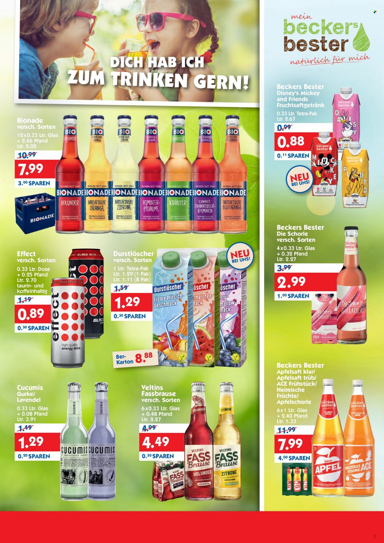 Hol'ab! Getränkemarkt Prospekte  - 18.09.2023 - 23.09.2023. Seite 5