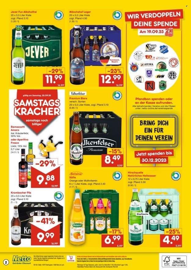Netto Marken-Discount Prospekte  - 18.09.2023 - 23.09.2023. Seite 2