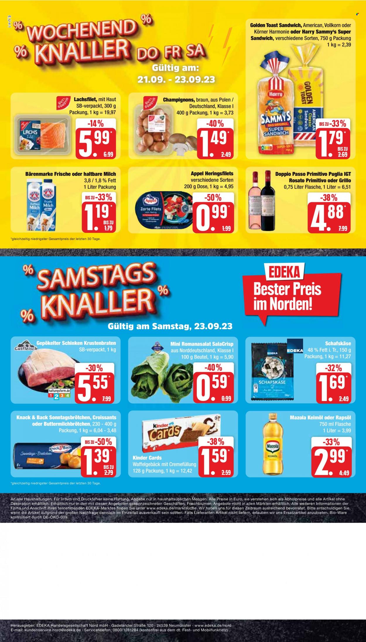 Edeka Prospekte  - 18.09.2023 - 23.09.2023. Seite 4
