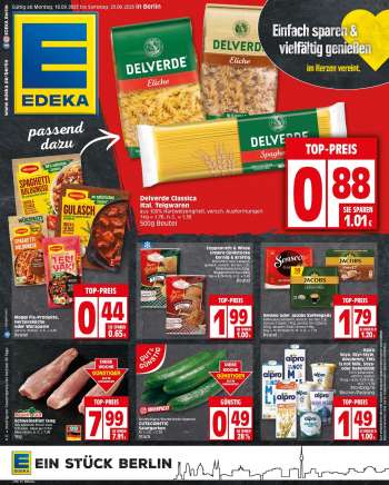 Prospekte Edeka - 18.09.2023 - 23.09.2023.
