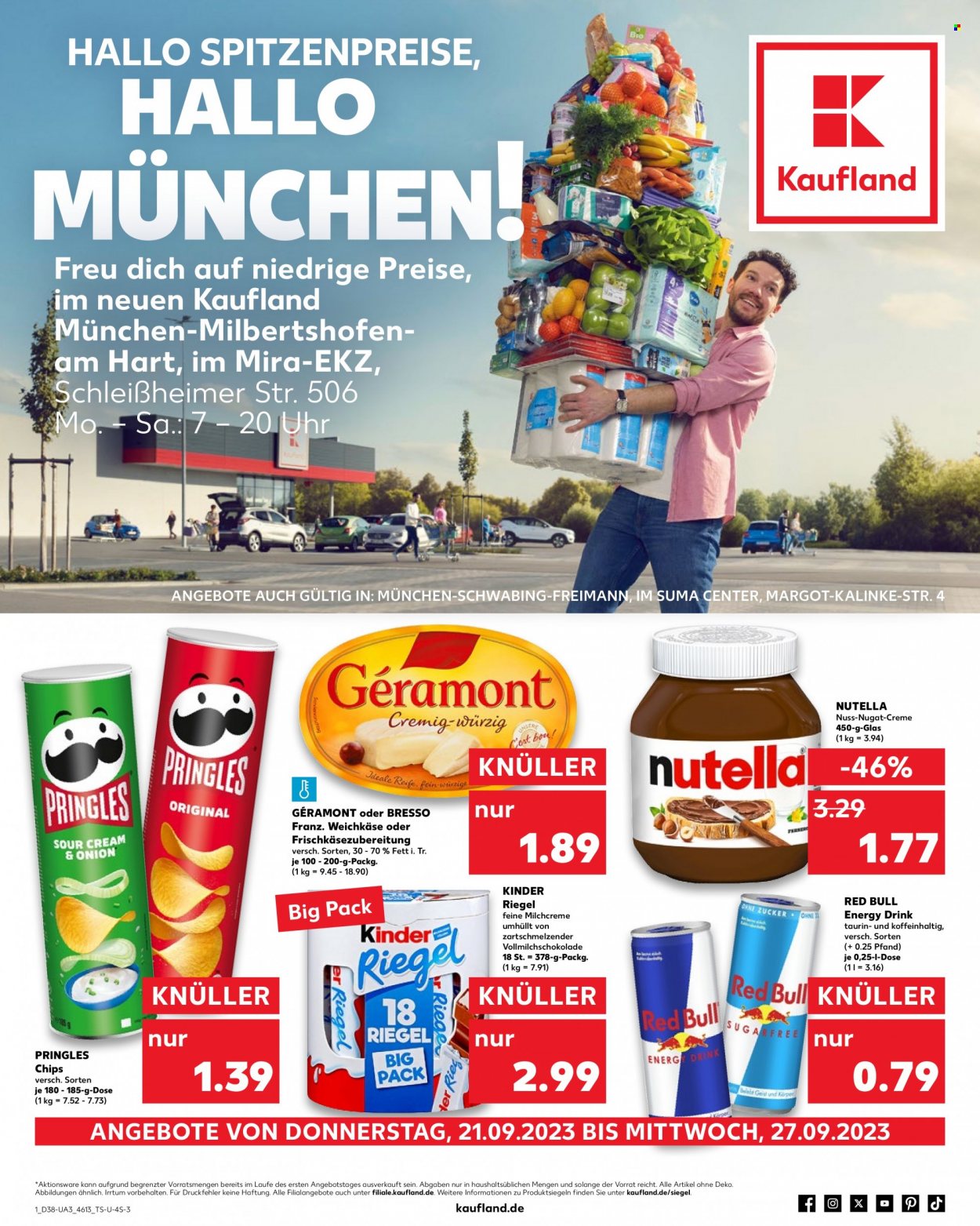 Kaufland Prospekte  - 21.09.2023 - 27.09.2023. Seite 1