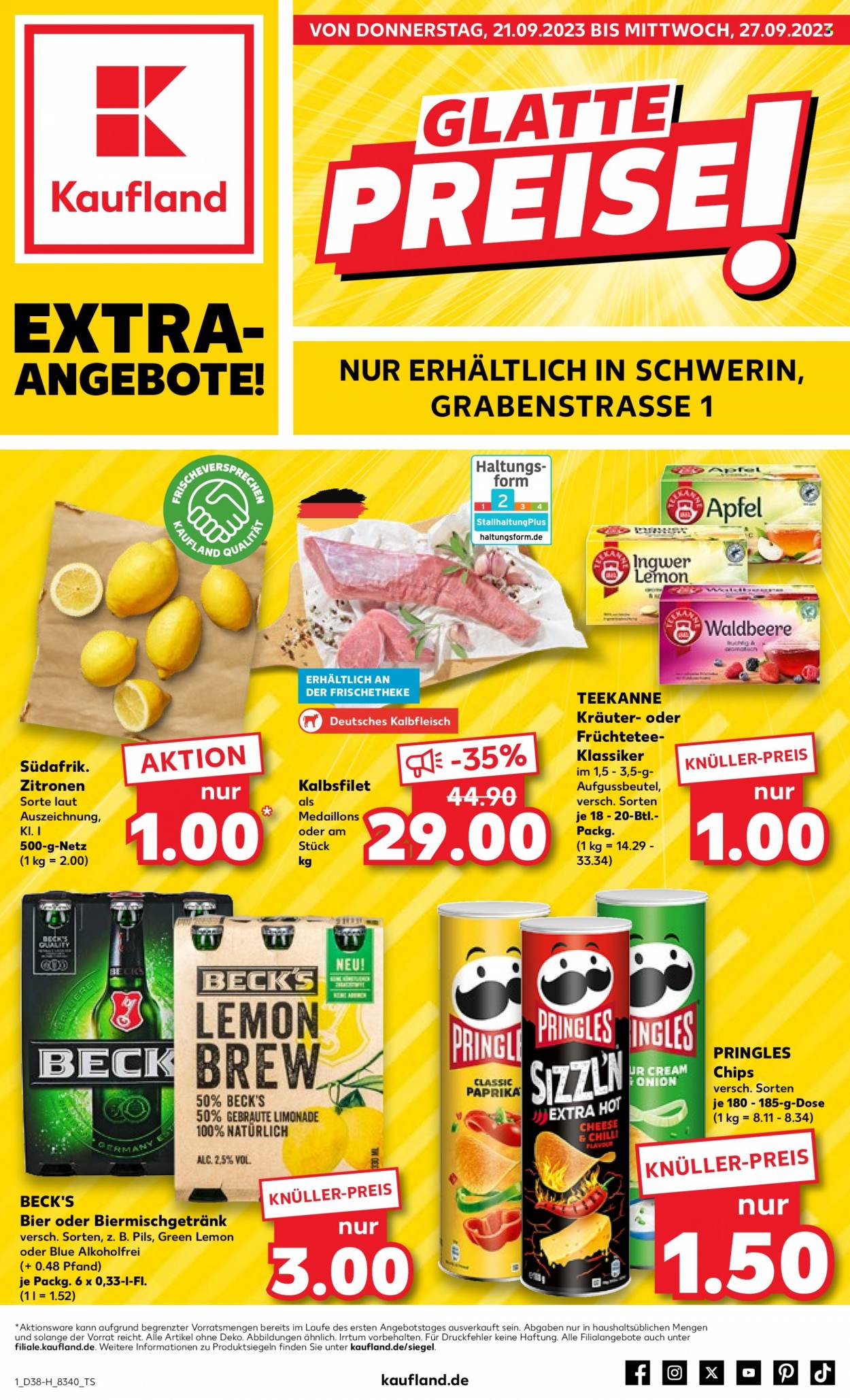 Kaufland Prospekte  - 21.09.2023 - 27.09.2023. Seite 1