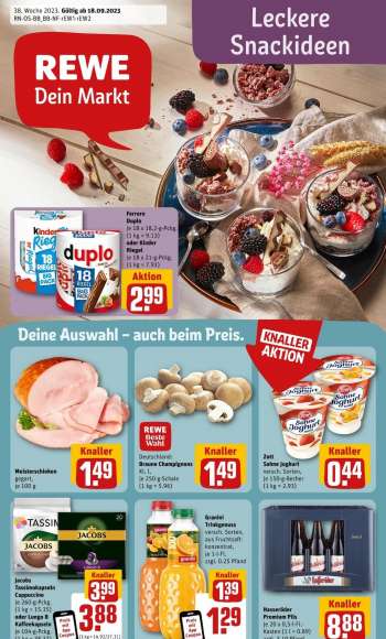 Prospekte REWE - 18.09.2023 - 23.09.2023.