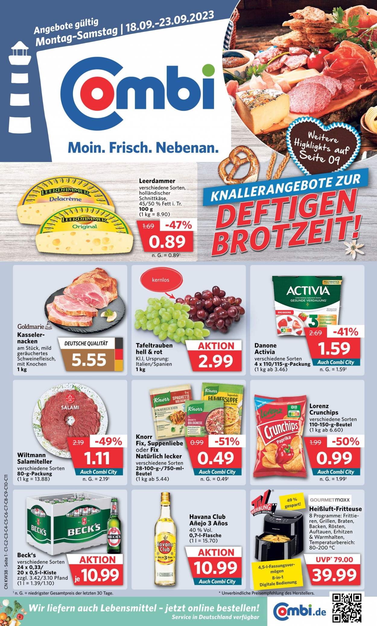 Combi Prospekte  - 18.09.2023 - 23.09.2023. Seite 1