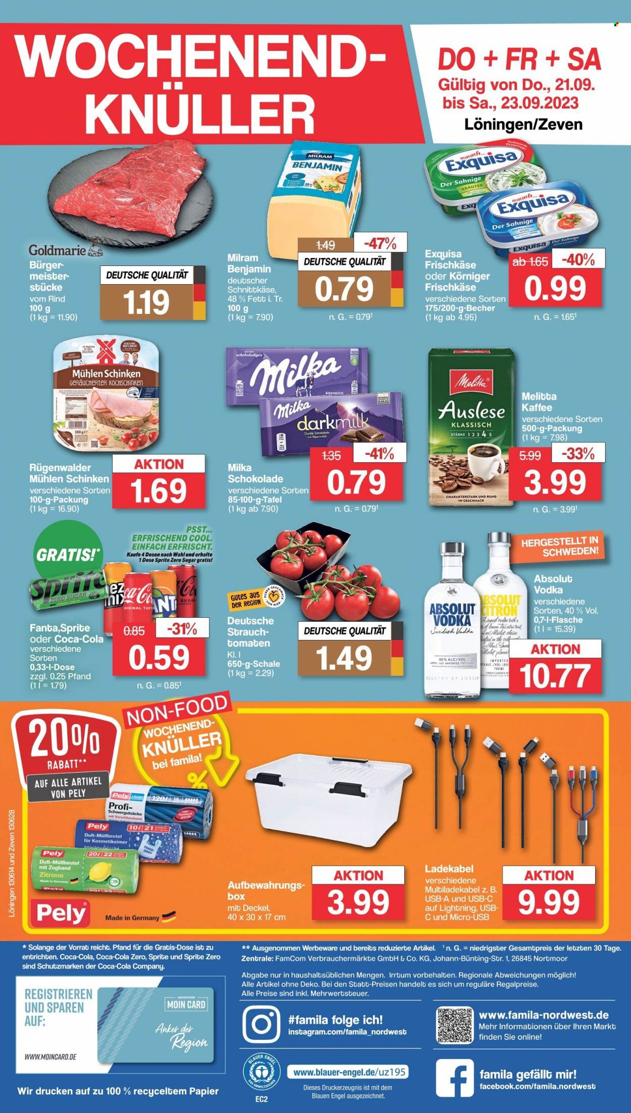 famila Prospekte  - 18.09.2023 - 23.09.2023. Seite 28