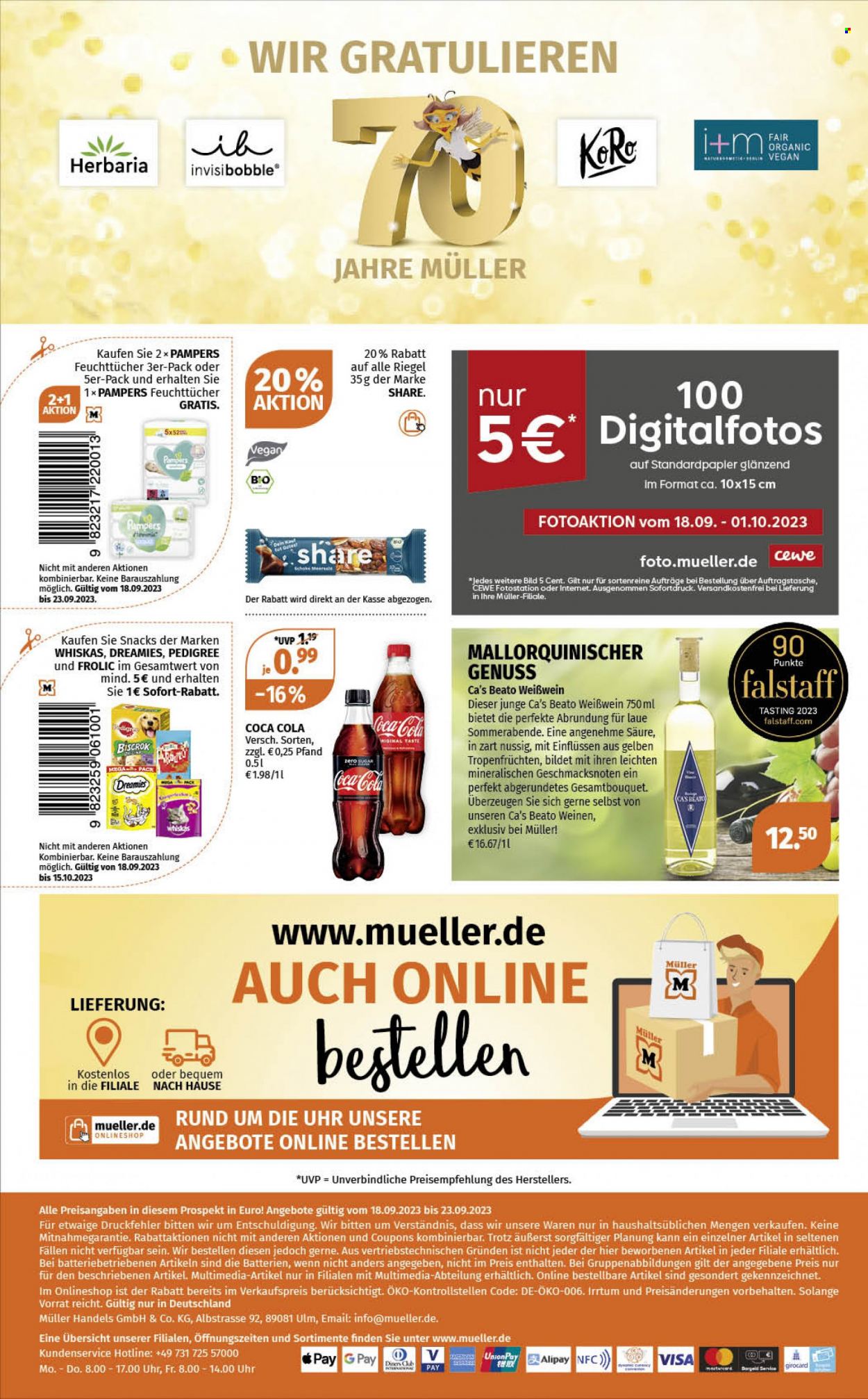 Müller Prospekte  - 18.09.2023 - 23.09.2023. Seite 8