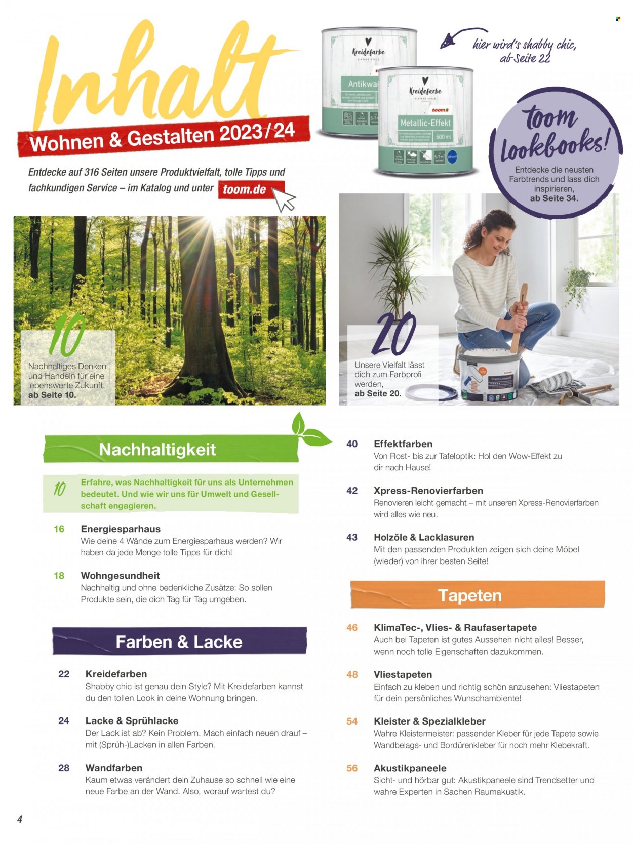 toom Baumarkt Prospekte  - 17.09.2023 - 31.03.2024. Seite 4
