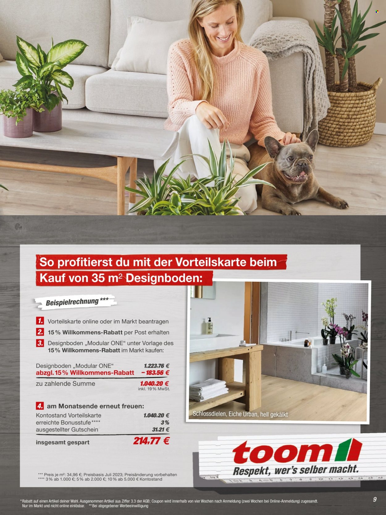 toom Baumarkt Prospekte  - 17.09.2023 - 31.03.2024. Seite 9