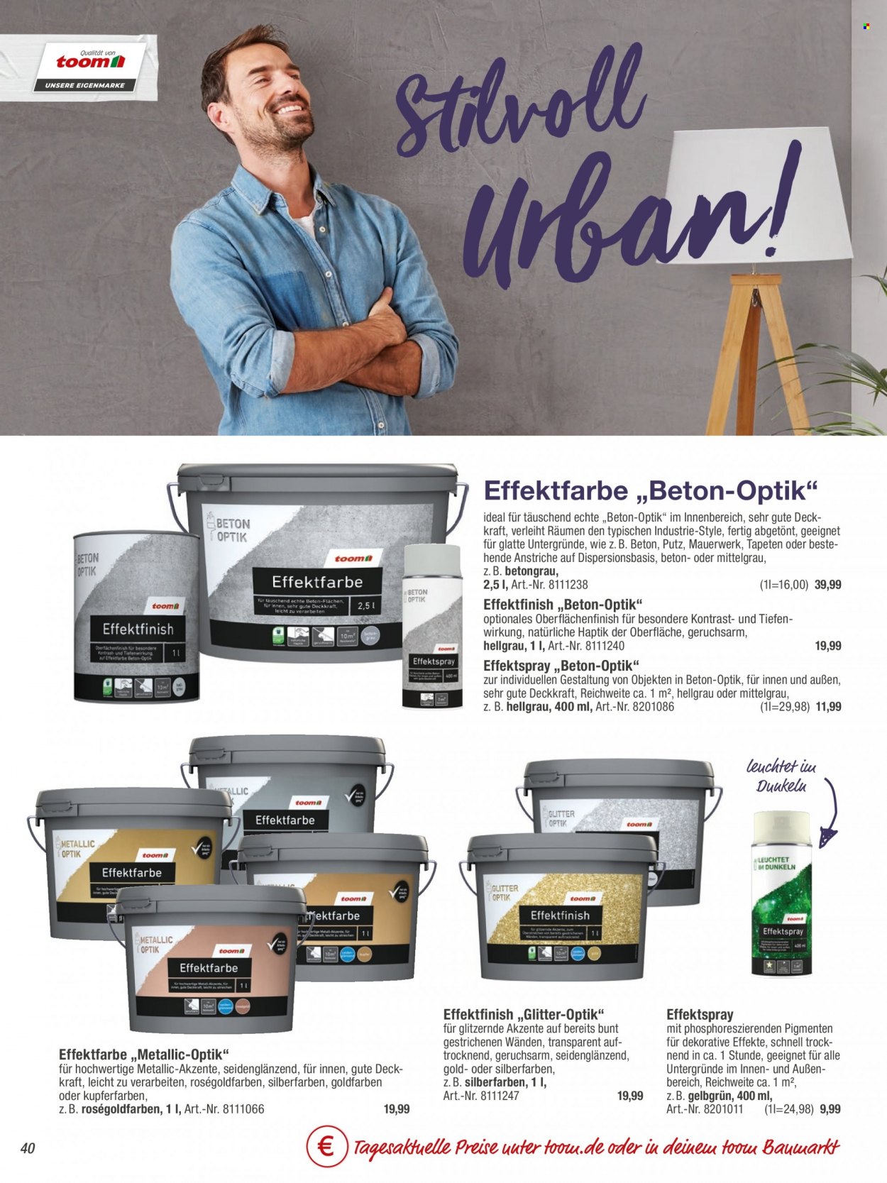 toom Baumarkt Prospekte  - 17.09.2023 - 31.03.2024. Seite 40