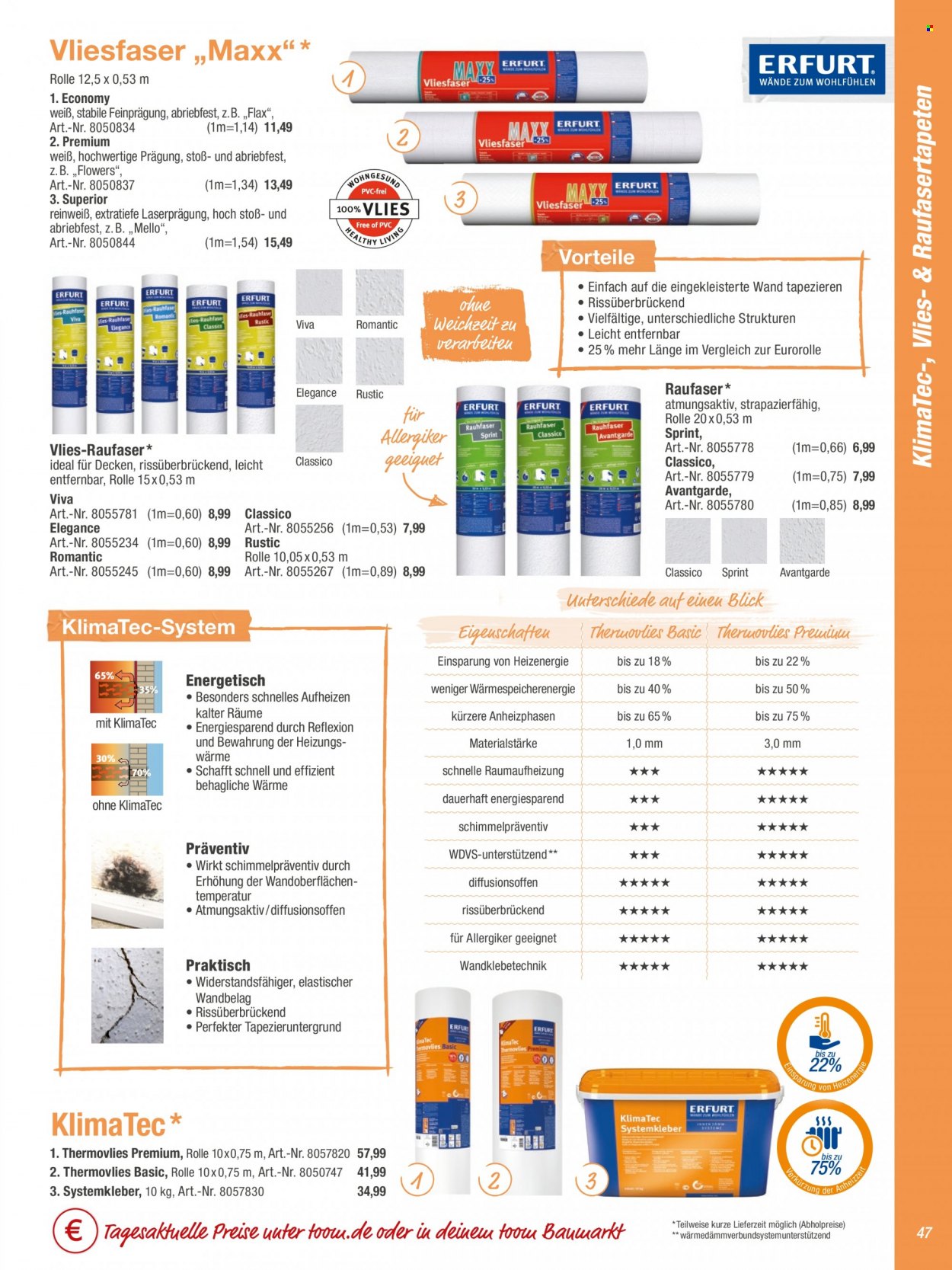 toom Baumarkt Prospekte  - 17.09.2023 - 31.03.2024. Seite 47