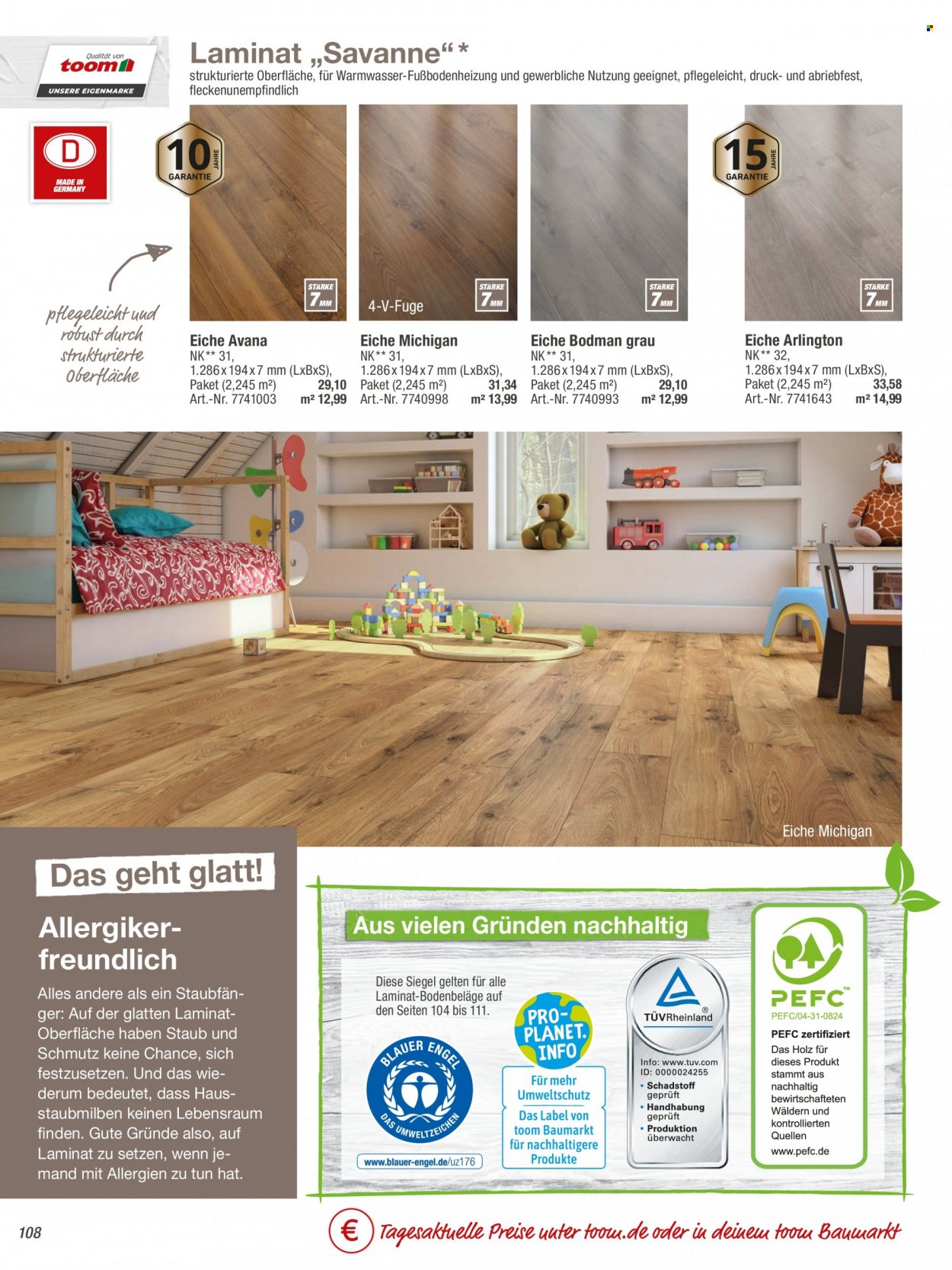 toom Baumarkt Prospekte  - 17.09.2023 - 31.03.2024. Seite 108