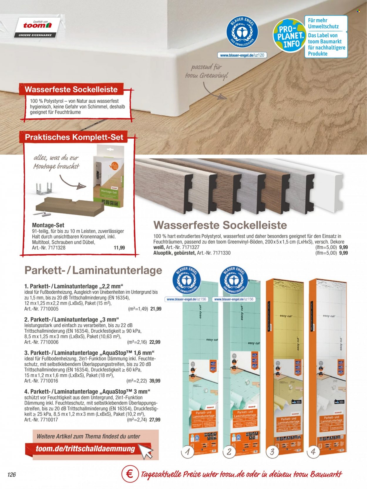 toom Baumarkt Prospekte  - 17.09.2023 - 31.03.2024. Seite 126