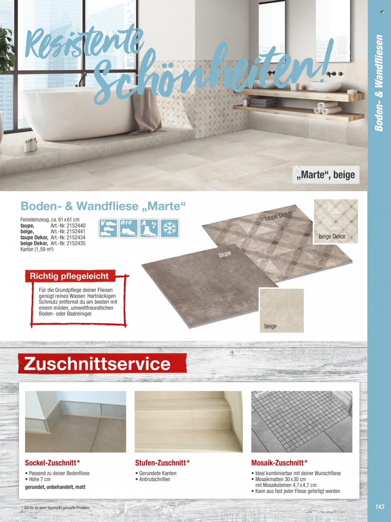 toom Baumarkt Prospekte  - 17.09.2023 - 31.03.2024. Seite 143