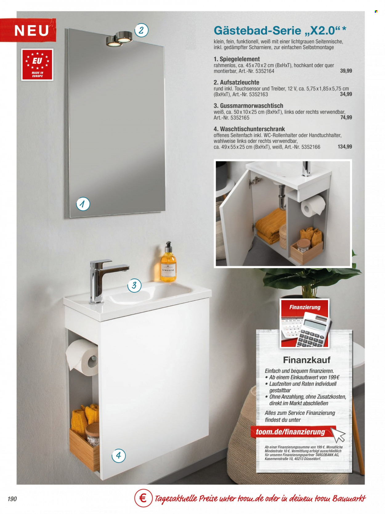 toom Baumarkt Prospekte  - 17.09.2023 - 31.03.2024. Seite 190