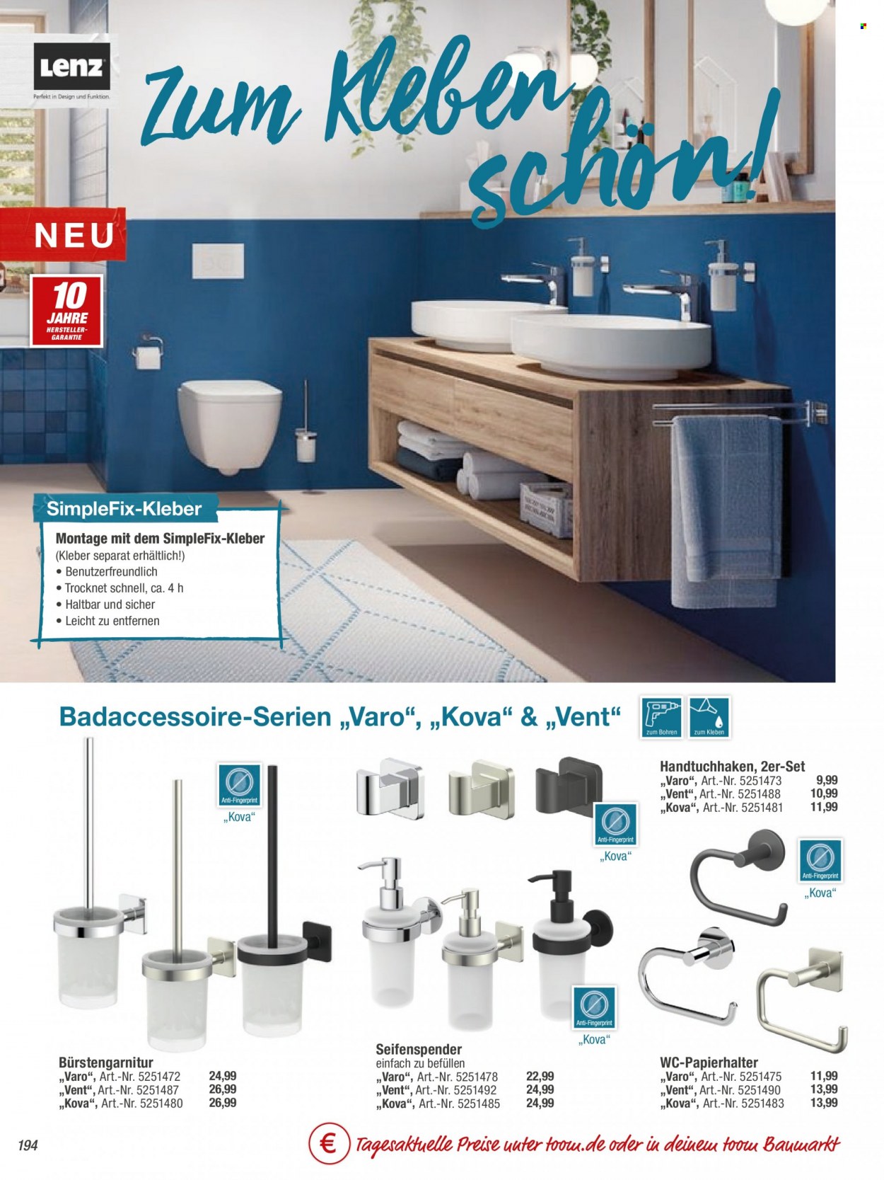 toom Baumarkt Prospekte  - 17.09.2023 - 31.03.2024. Seite 194