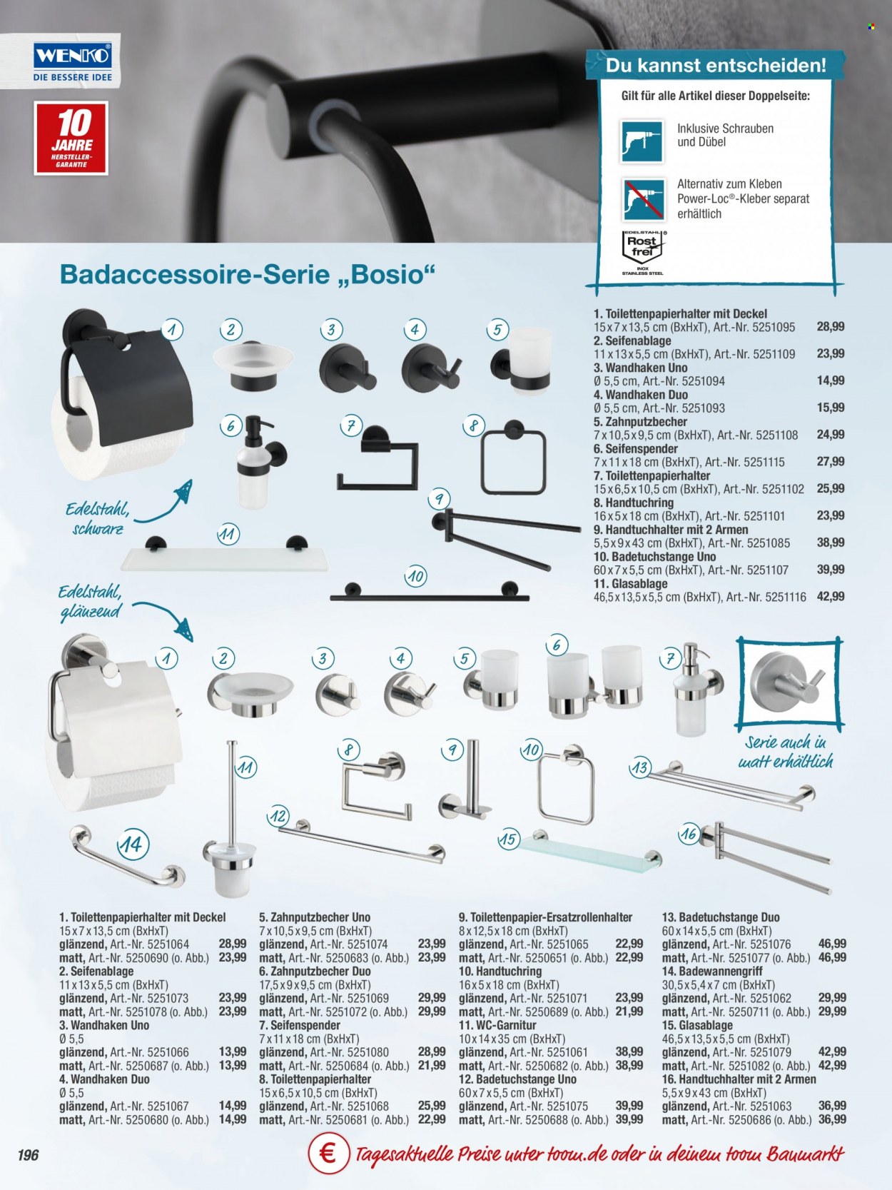 toom Baumarkt Prospekte  - 17.09.2023 - 31.03.2024. Seite 196