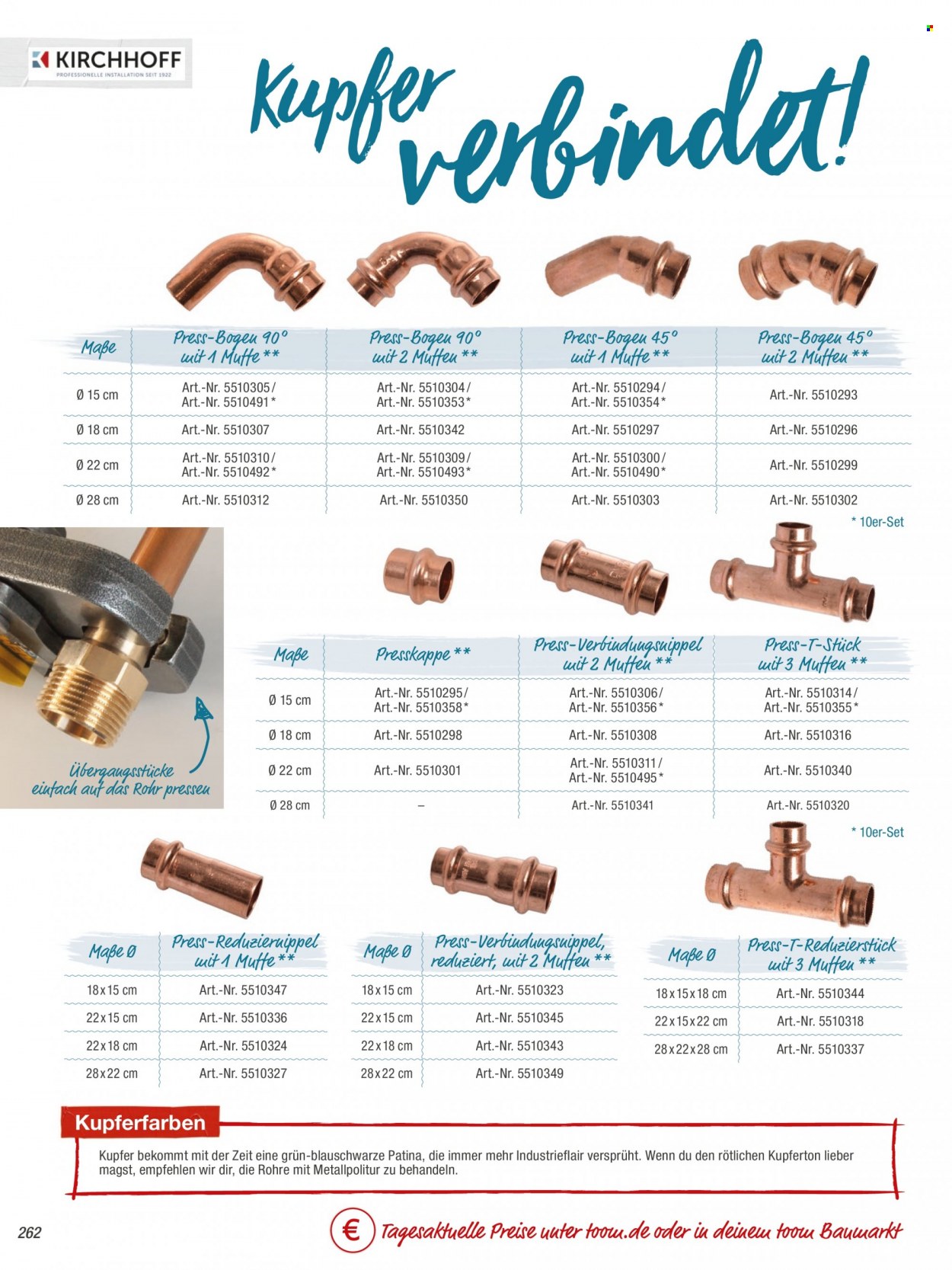 toom Baumarkt Prospekte  - 17.09.2023 - 31.03.2024. Seite 262