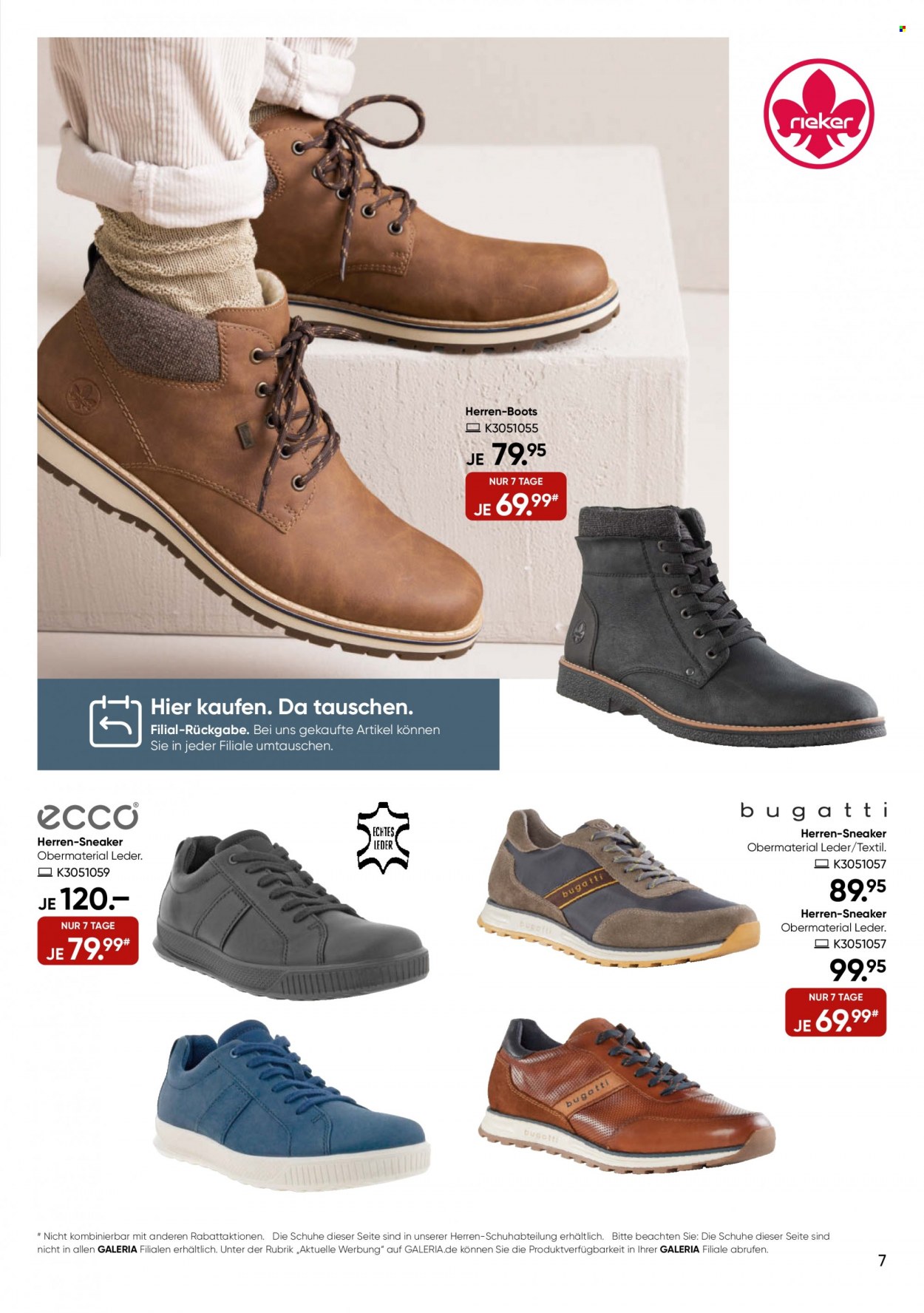 GALERIA Karstadt Kaufhof Prospekte  - 20.09.2023 - 26.09.2023. Seite 7